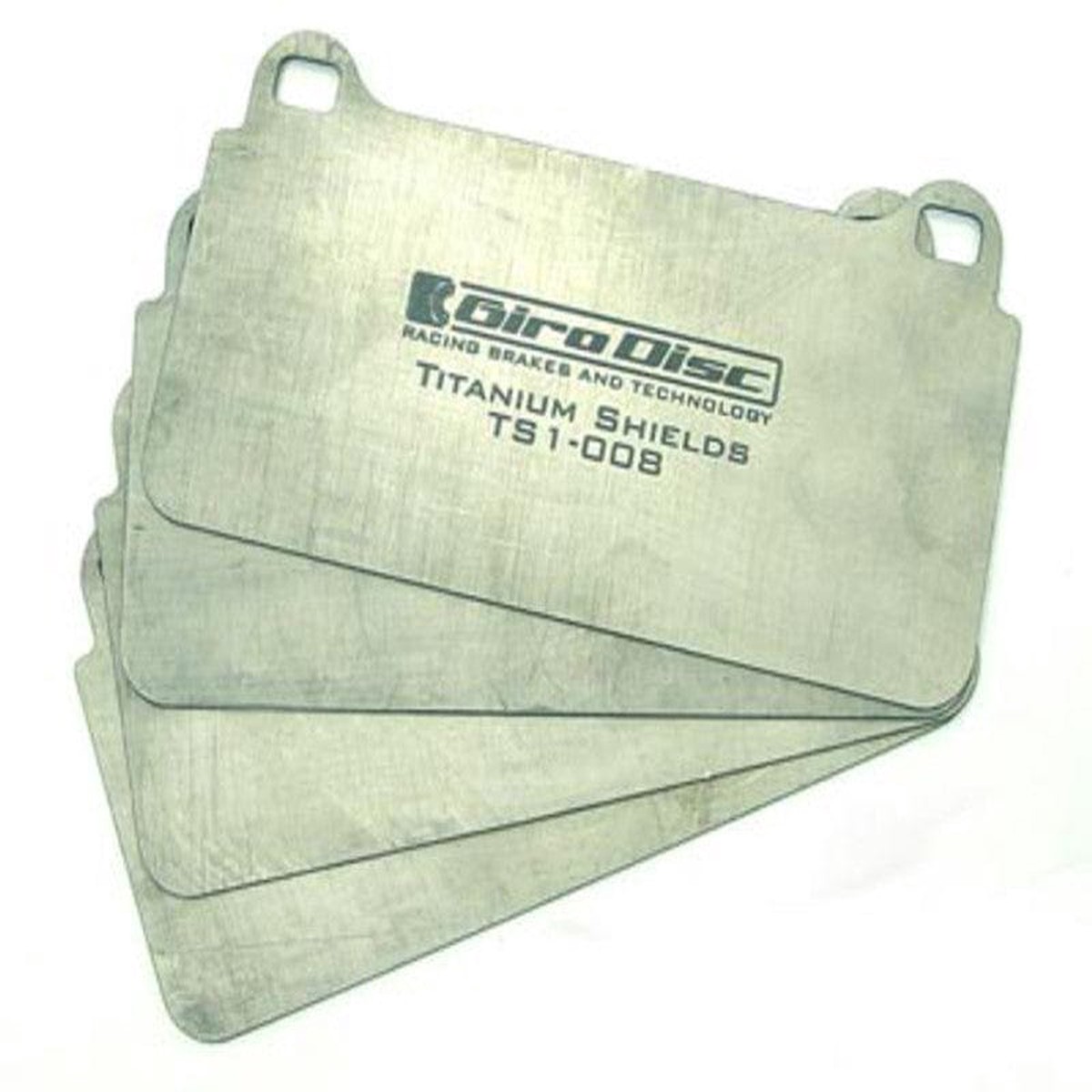 Girodisc 14-20 Bmw M2M3M4 (F8X WRedSilverGold Calipers Incl Ccm) Front Titanium Pad Shields
