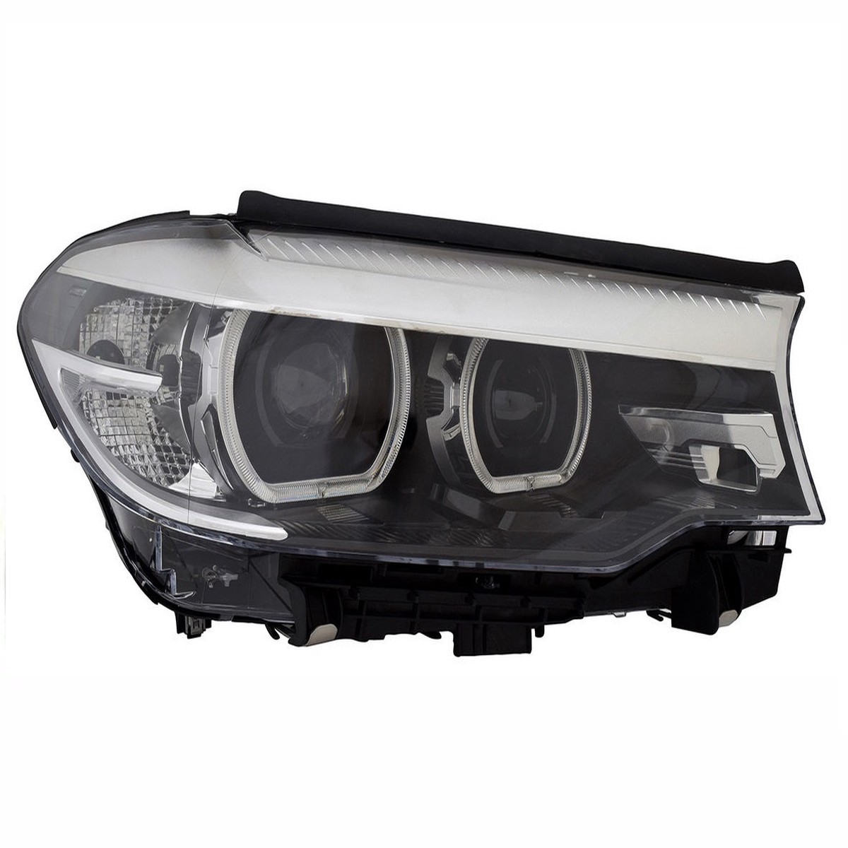 Head Lamp Passenger Side Bmw 5 Series 2017-2020 Led Without Icon AdaptiveLogo Bm2519179 – Hunt Parts