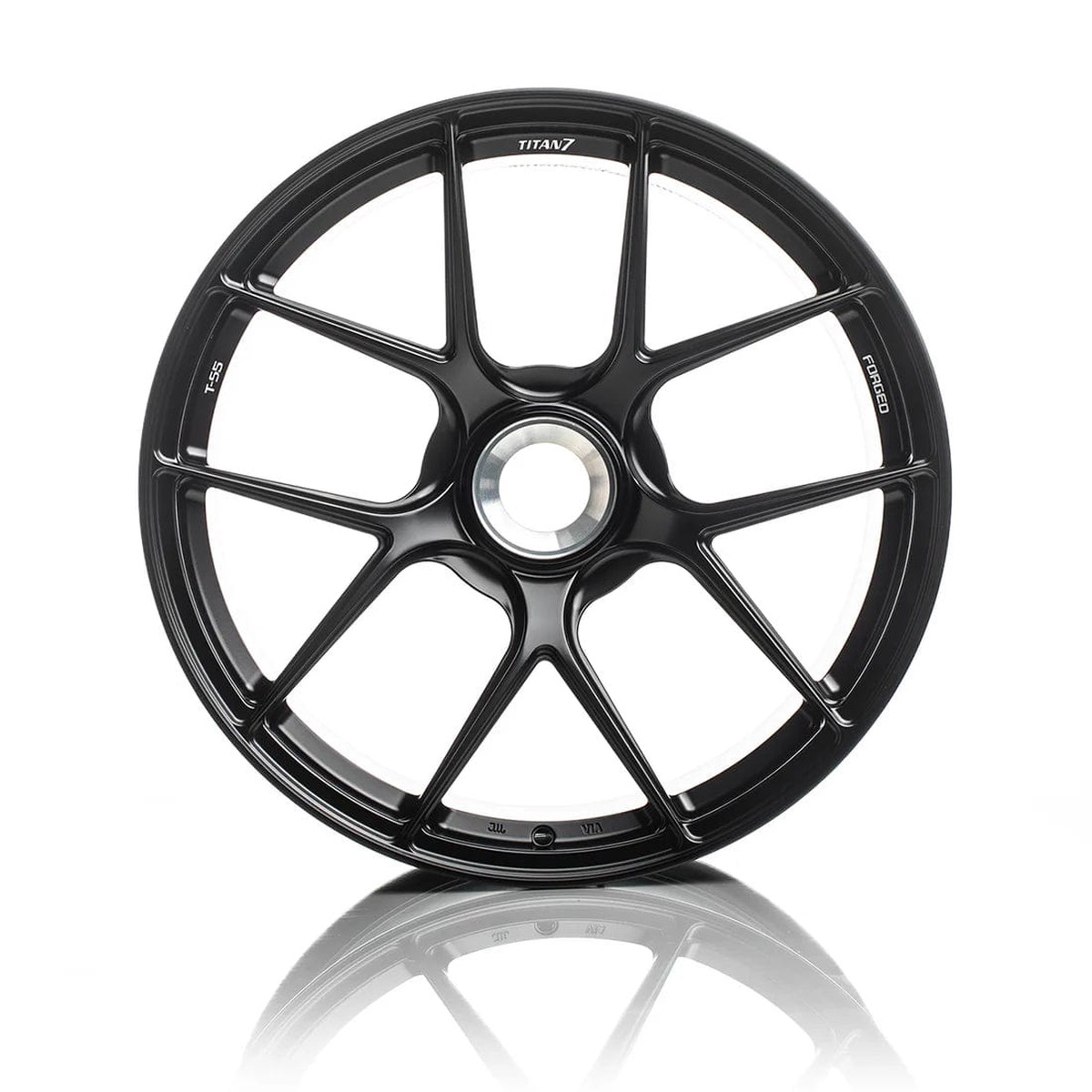 Titan 7 T-S5 Porsche 911 Gt3 (991) Wheel 20 Offset 45 Centerlock MachineBlack
