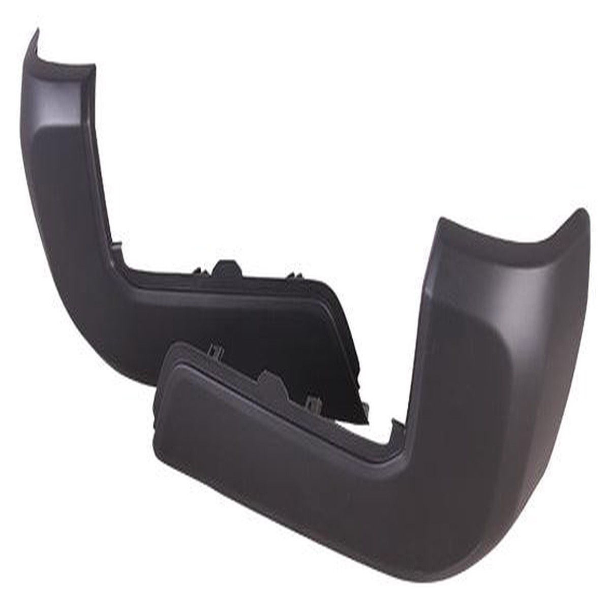 Bumper End Rear Driver Side Toyota Tacoma 2016-2021 Without Parking Assist Matte Dark Gray Capa To1104133C