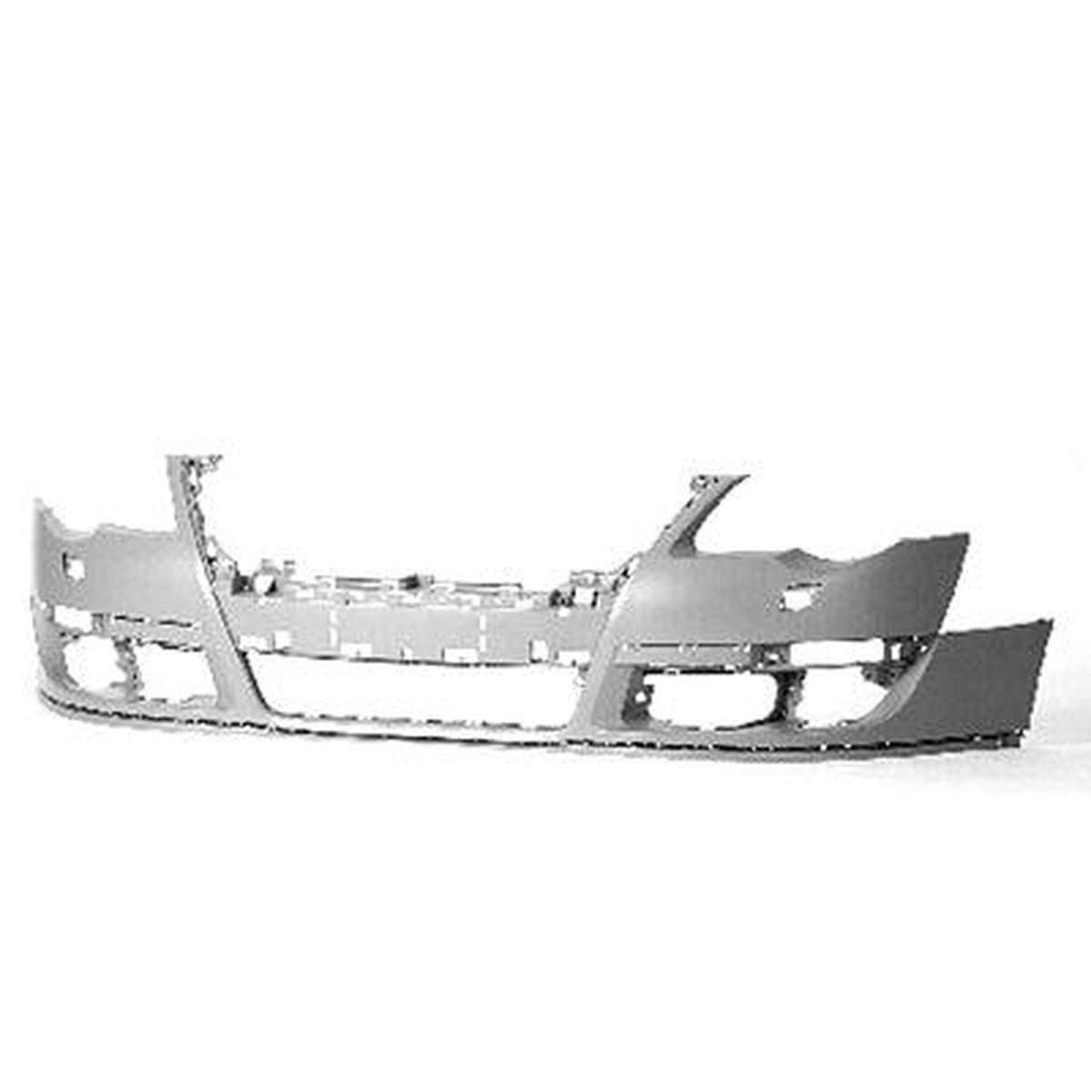 Bumper Front Volkswagen Passat 2006-2010 Primed Without Sensor With Head Lamp Washer Hole Vw1000164