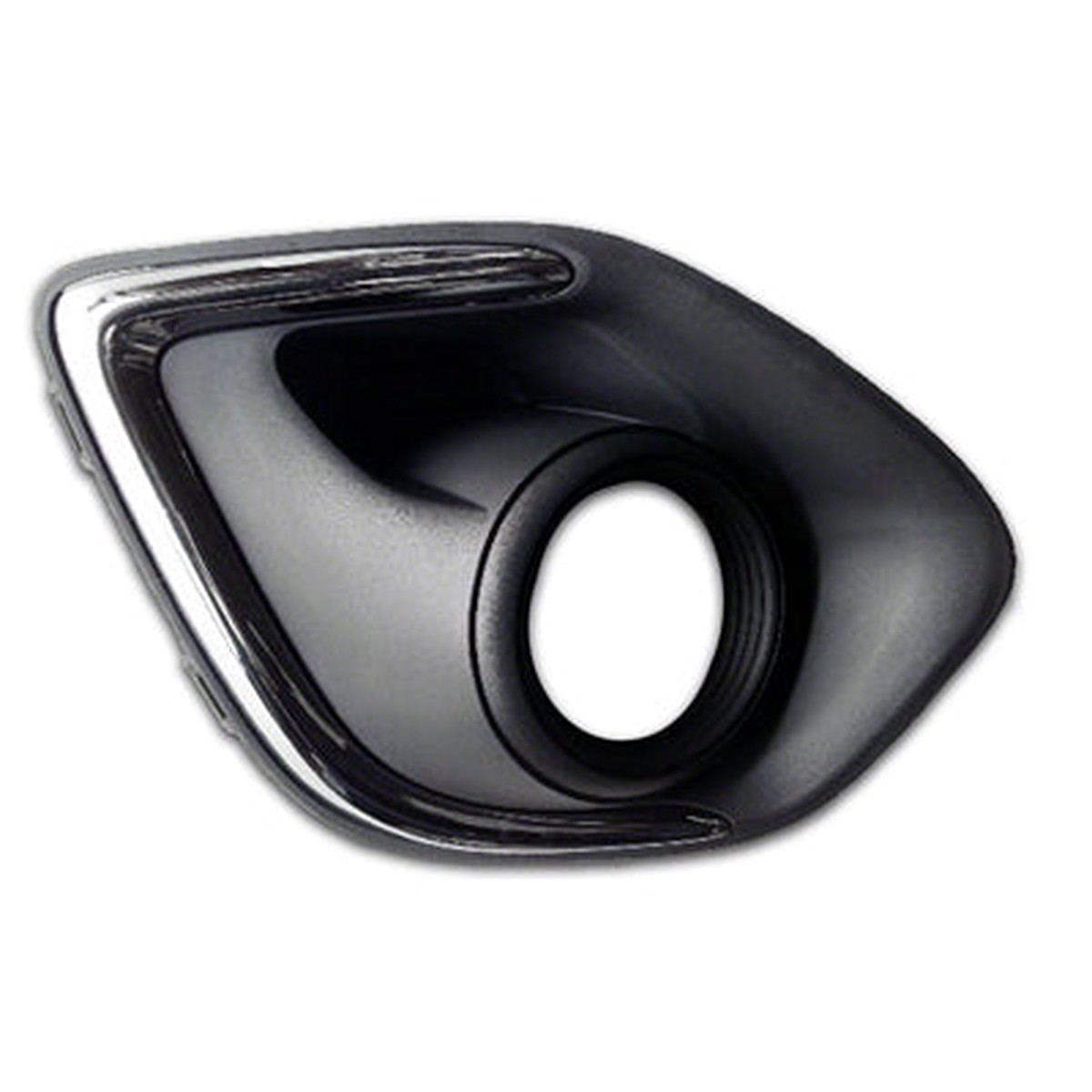 Fog Lamp Bezel Front Passenger Side Mitsubishi Outlander Sport 2013-2015 With Chrome Trim Mi1039116U – Hunt Parts