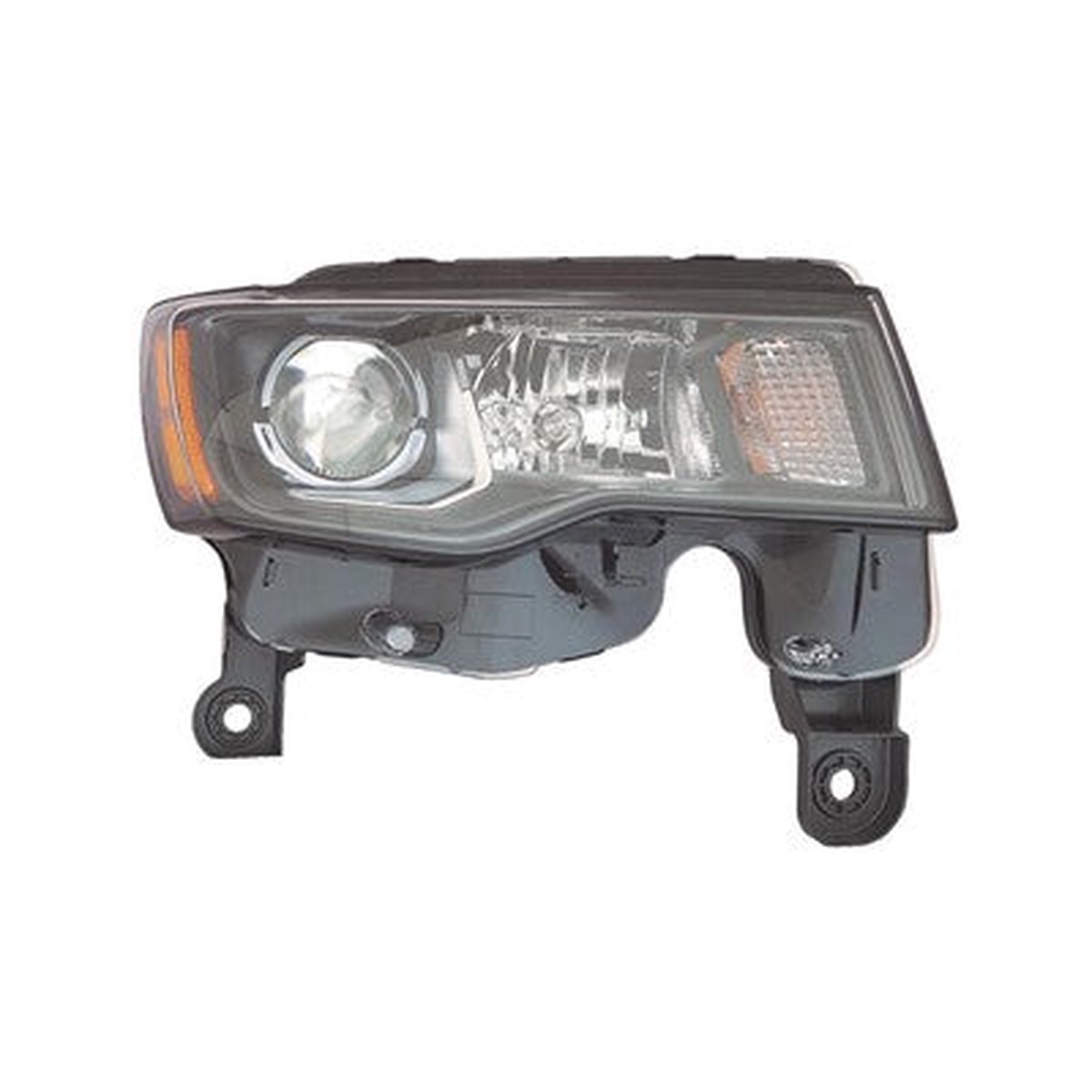 Head Lamp Passenger Side Jeep Grand Cherokee 2017-2021 Halogen With Black Bezel Capa Ch2503309C – Hunt Parts