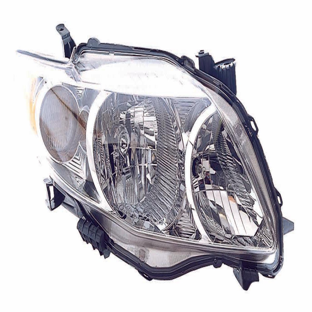 Head Lamp Passenger Side Toyota Corolla Sedan 2009-2010 BaseCeLeXle High Quality To2503182
