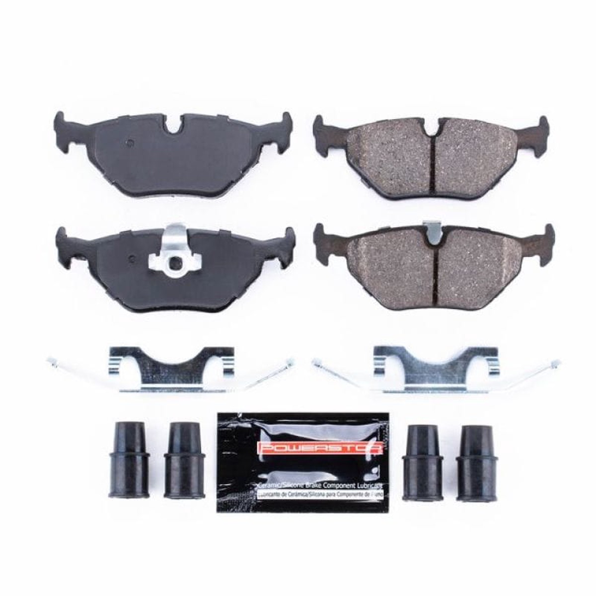 Power Stop 01-02 Bmw 525I Rear Z23 Evolution Sport Brake Pads WHardware