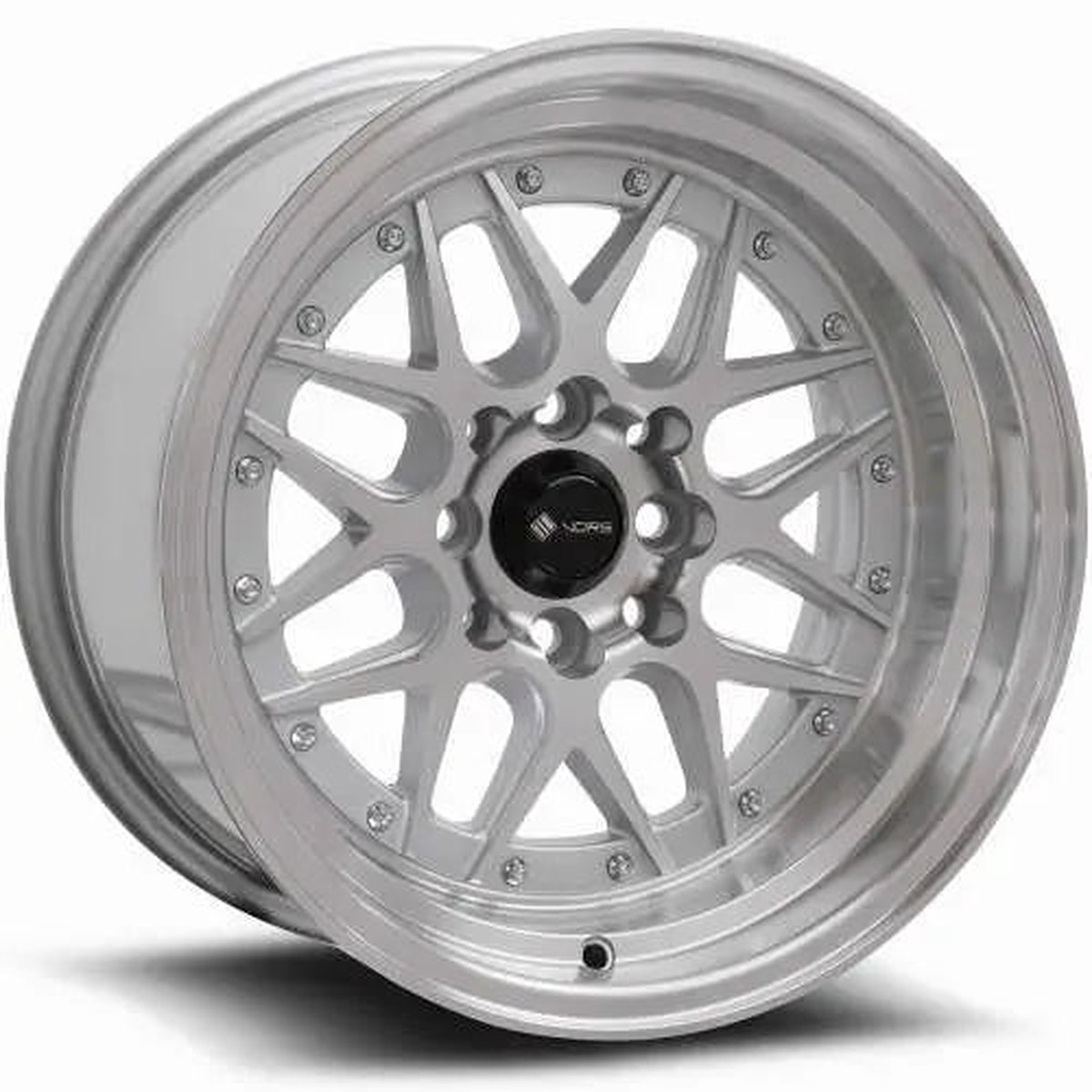 Vors Wheels Vr7 Silver W Machined Lip 16 4 4 3 (Vr0716808H20S)
