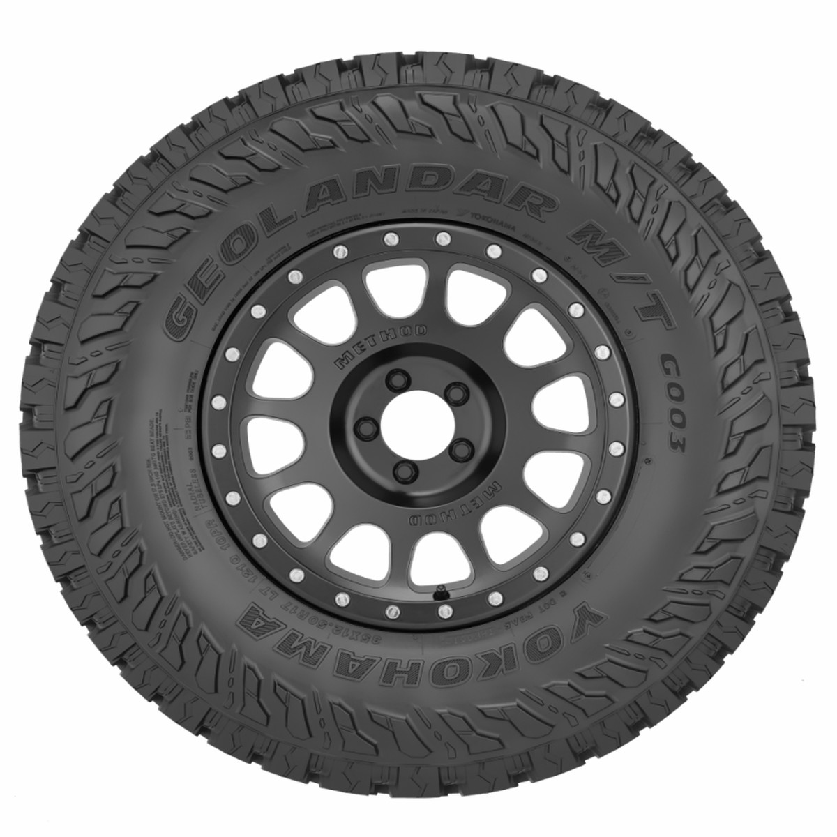 Yokohama Geolandar MT G003 Tire – 35 50R20 125Q