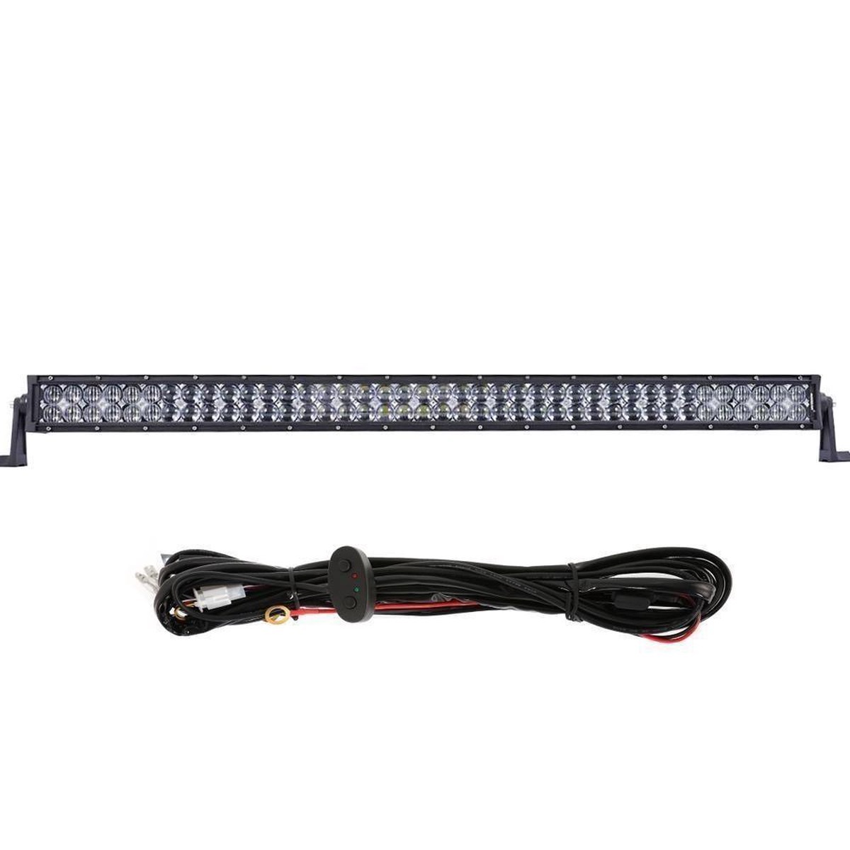 42 Inch 5D Series StraightCurved Combo Beam Double Row Led Light Bar For Suv Atv Utv Trucks Pickup Boat 42-240WStraight