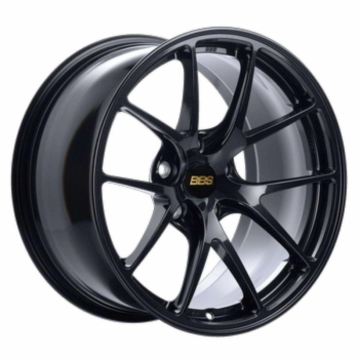 Bbs Ri-A 18 5 5 Et25 82Mm Pfs RingClip Required – Metallic Black Subtle Blue Flake