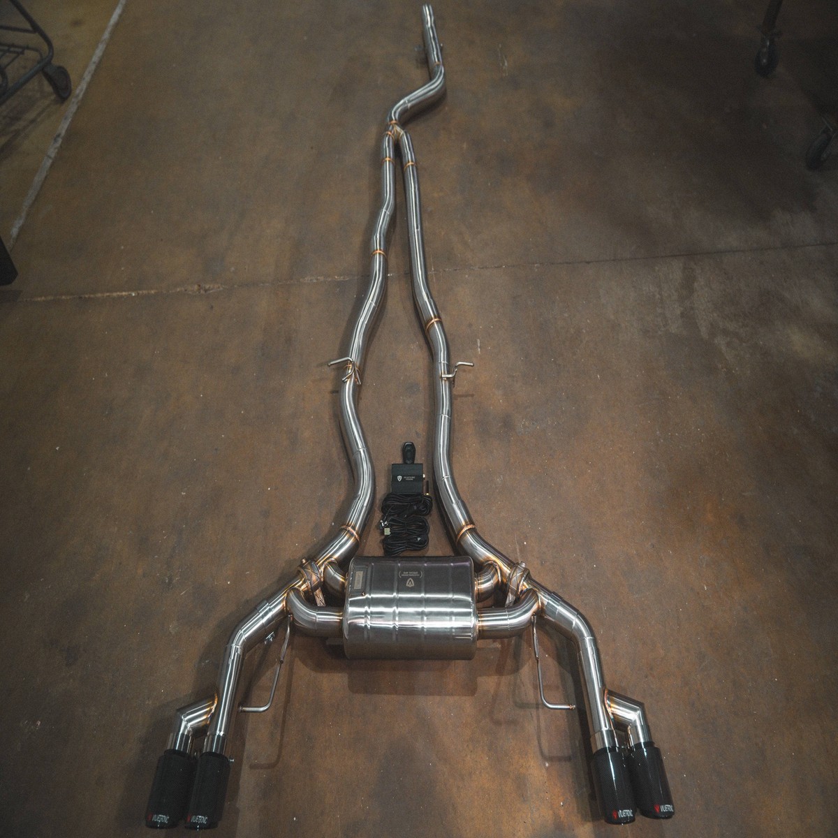 Bmw M40I Valved Sport Exhaust System Black