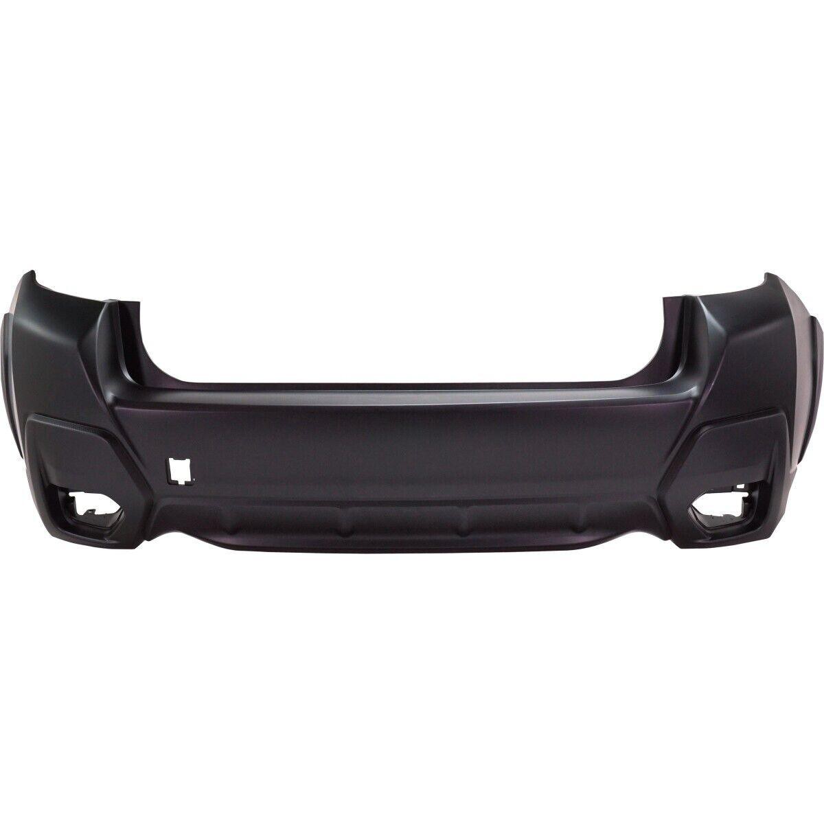 Bumper Rear Subaru Crosstrek 2018-2021 Primed With Textured Without Sensor Su1100187