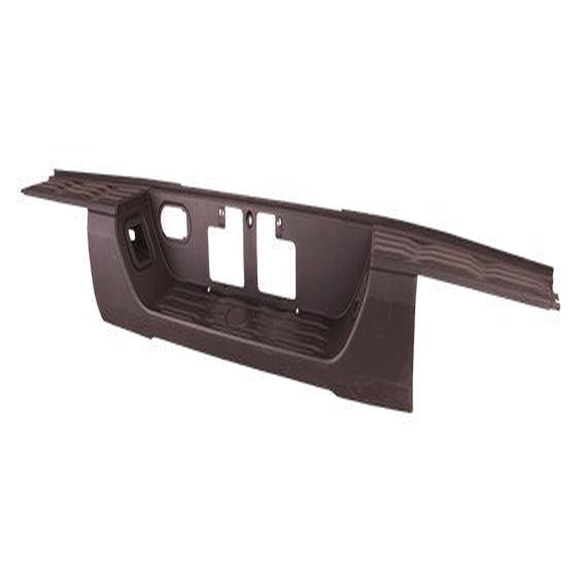 Bumper Step Pad Rear Toyota Tundra 2014-2021 Matte Dark Gray Without Park Assist Sensor Hole To1191104