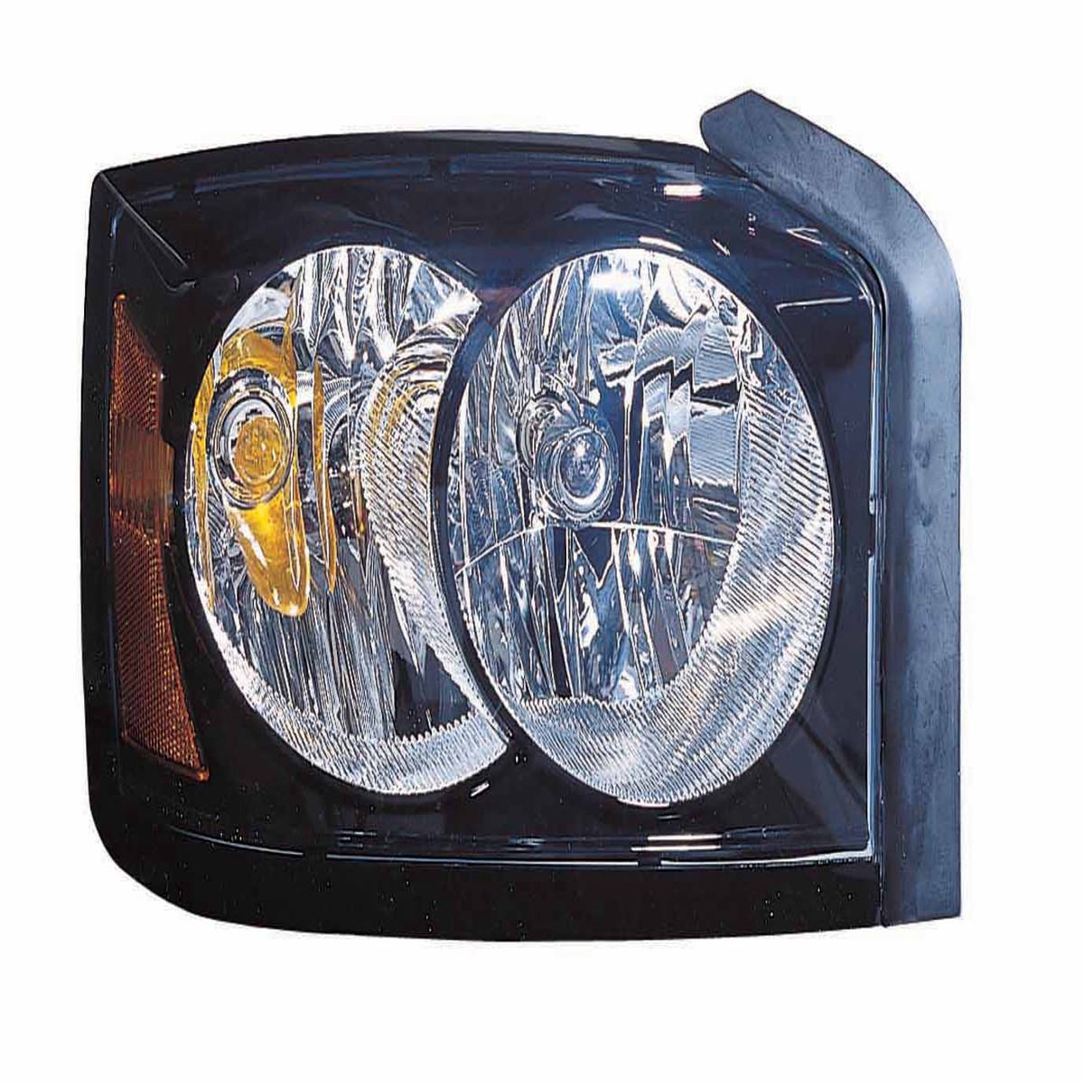 Head Lamp Passenger Side Dodge Dakota 2006-2007 Black Bezel Capa Ch2519116C – Hunt Parts