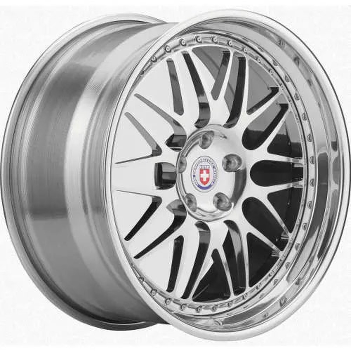 Hre Performance Wheels 540C Polished Clear Center W Polished Outer Inner Barrel 20 5 (540C-20951152003P)