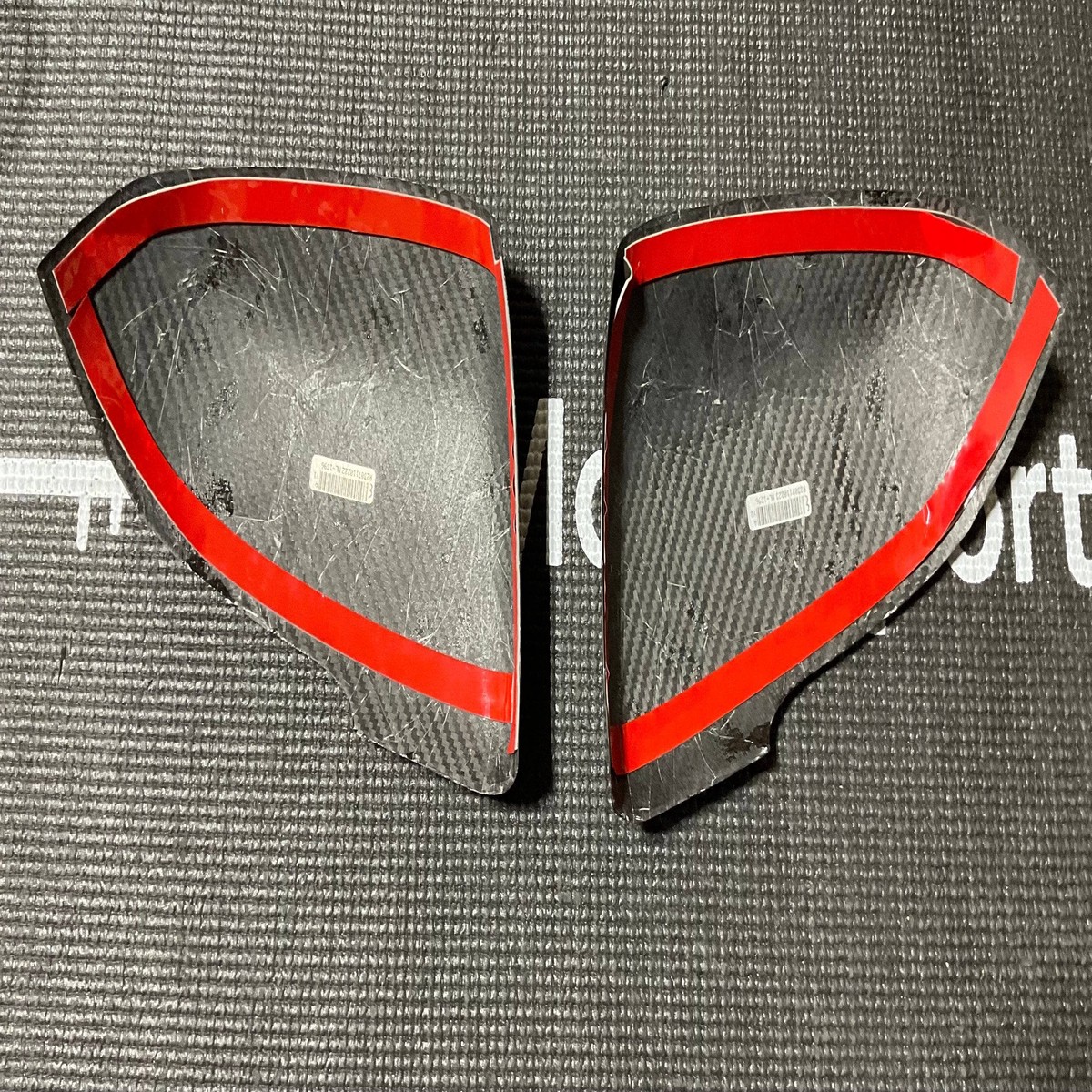 Open Box – Toyota Supra 2020 Carbon Fiber Mirror Cap Overlays