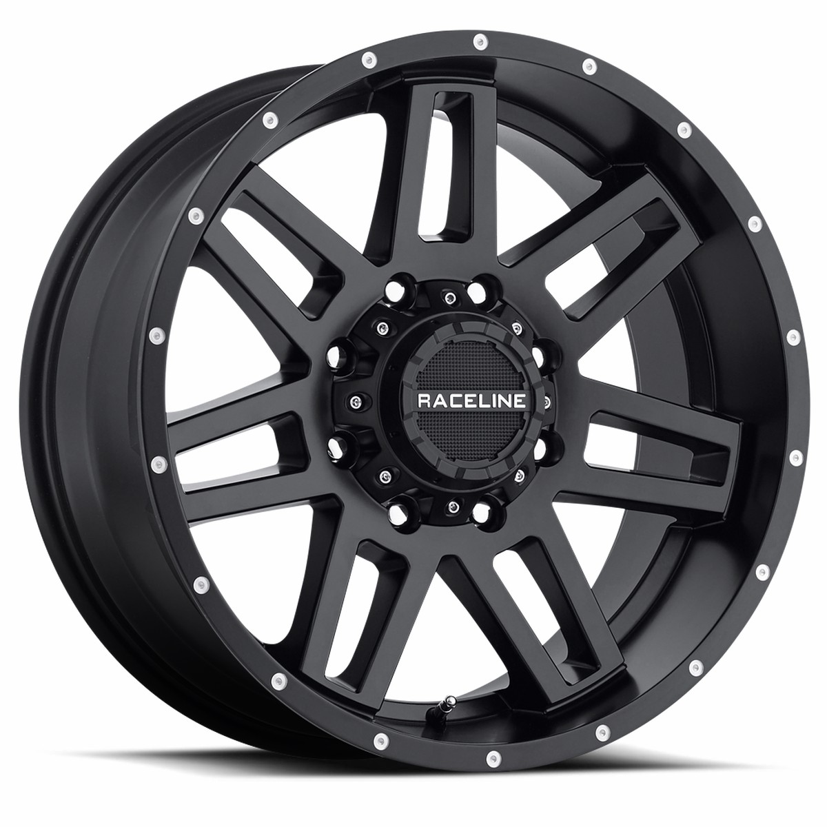 Raceline Wheels Injector Satin Black 16 5 5 7 (931B-68093-00)