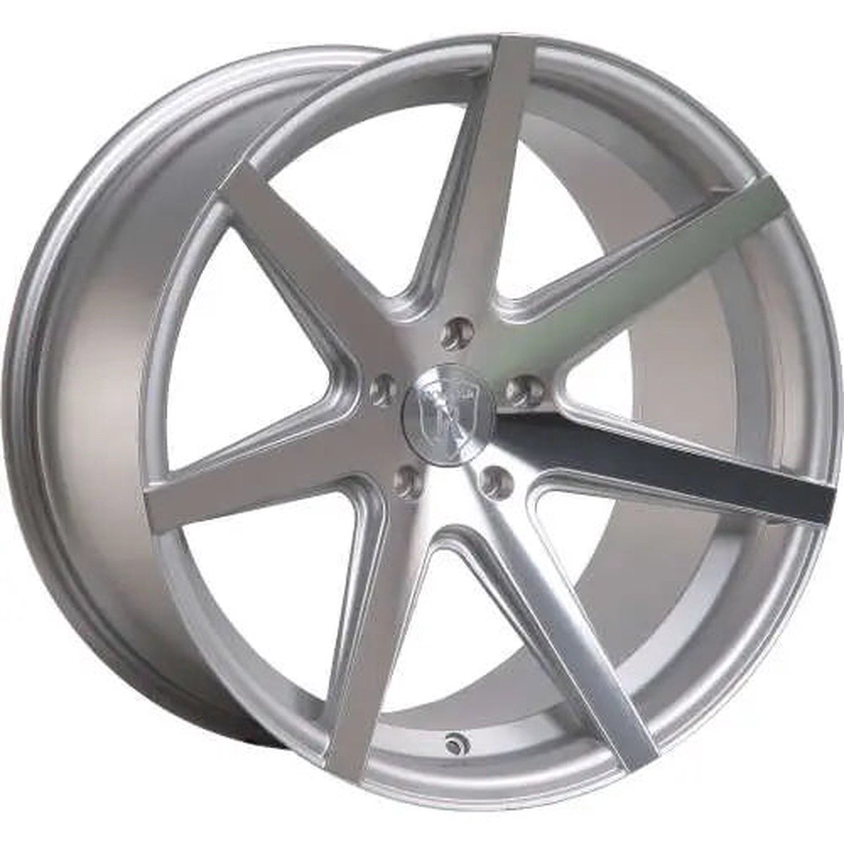 Rohana Wheels Rc7 Silver W Machined Spoke Faces 19 5 5 3 (Rc719955114Ms40)