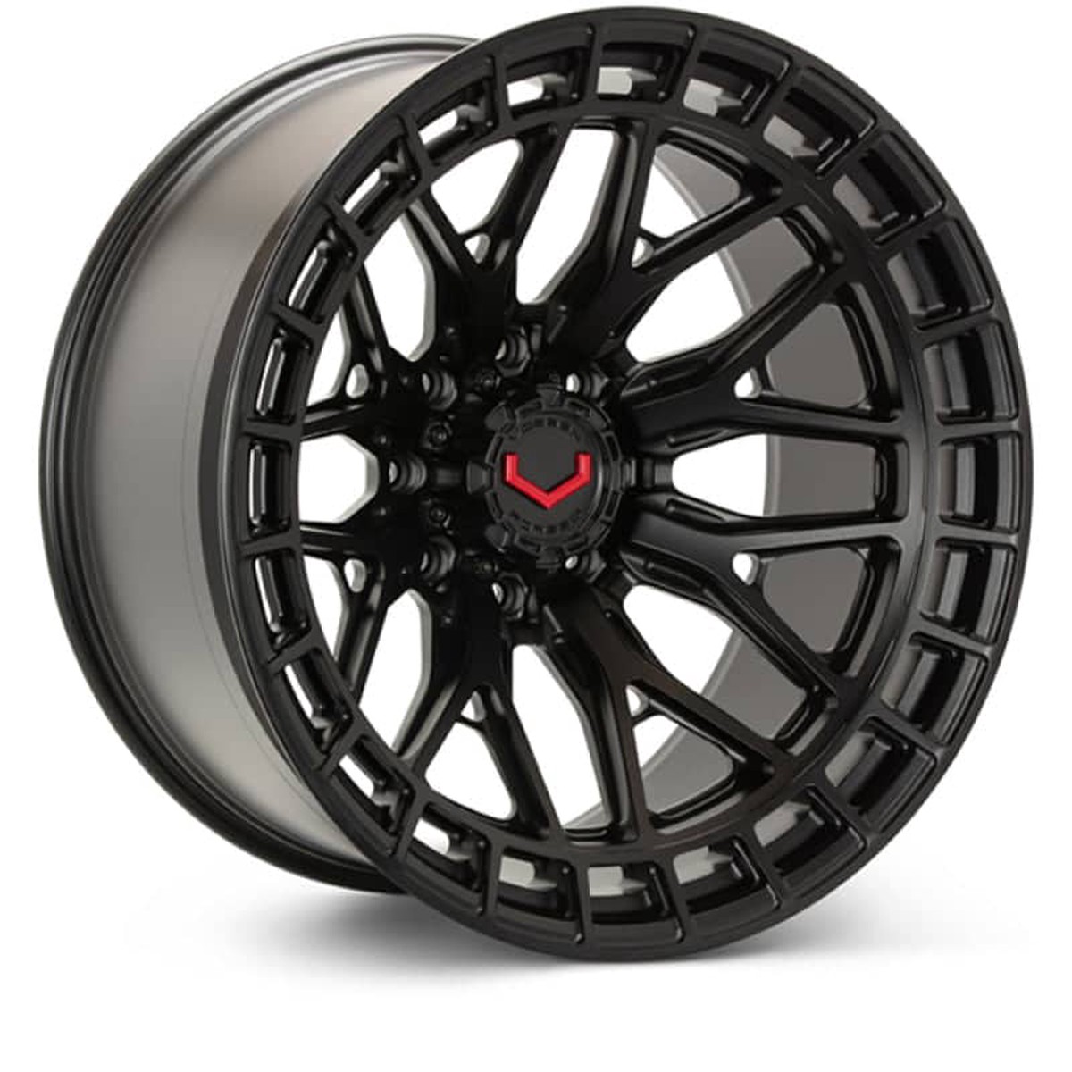 Vossen Lcx-02 24 6 Et25 – Deep – 871 – Satin Black Wheel