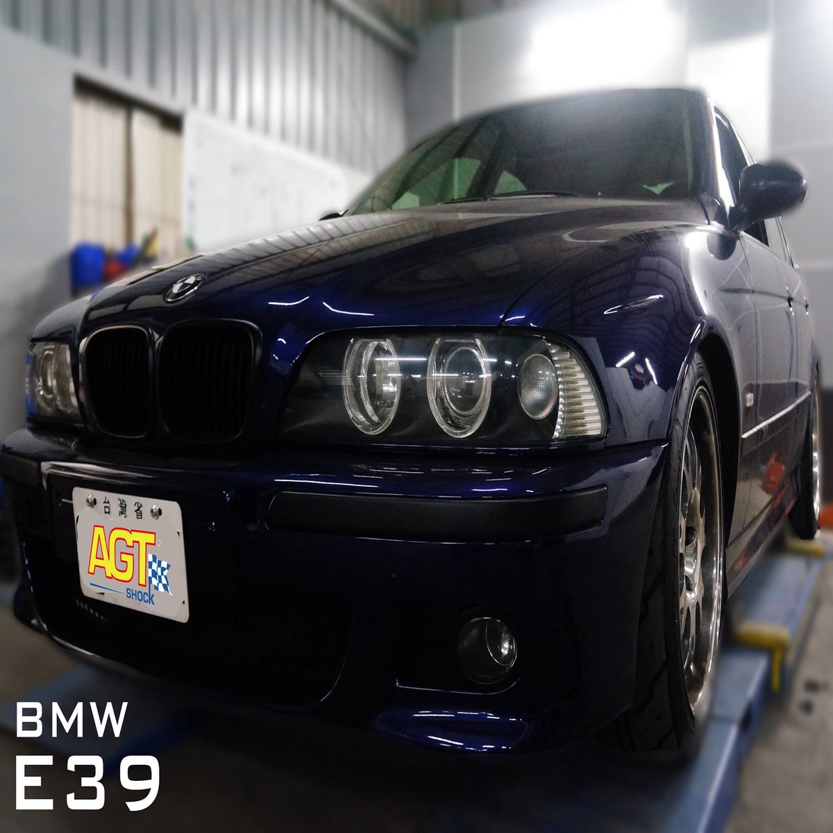 Agt Shock 1995-2003 E39 5 Series Mk4 Sedan Front Rear Inverted Fork-Front Spring Rate 5K210 Rear Spring Rate5K240