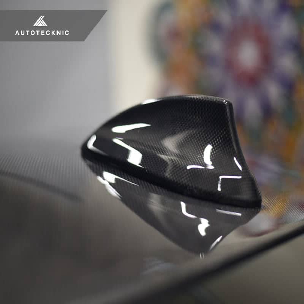 Autotecknic Dry Carbon Roof Antenna Cover - F22 2-Series F30 3-Series F32 4-Series F87 M2 F80 M3 F82 M4 F87M2IncludingLci3KTwillWeave2
