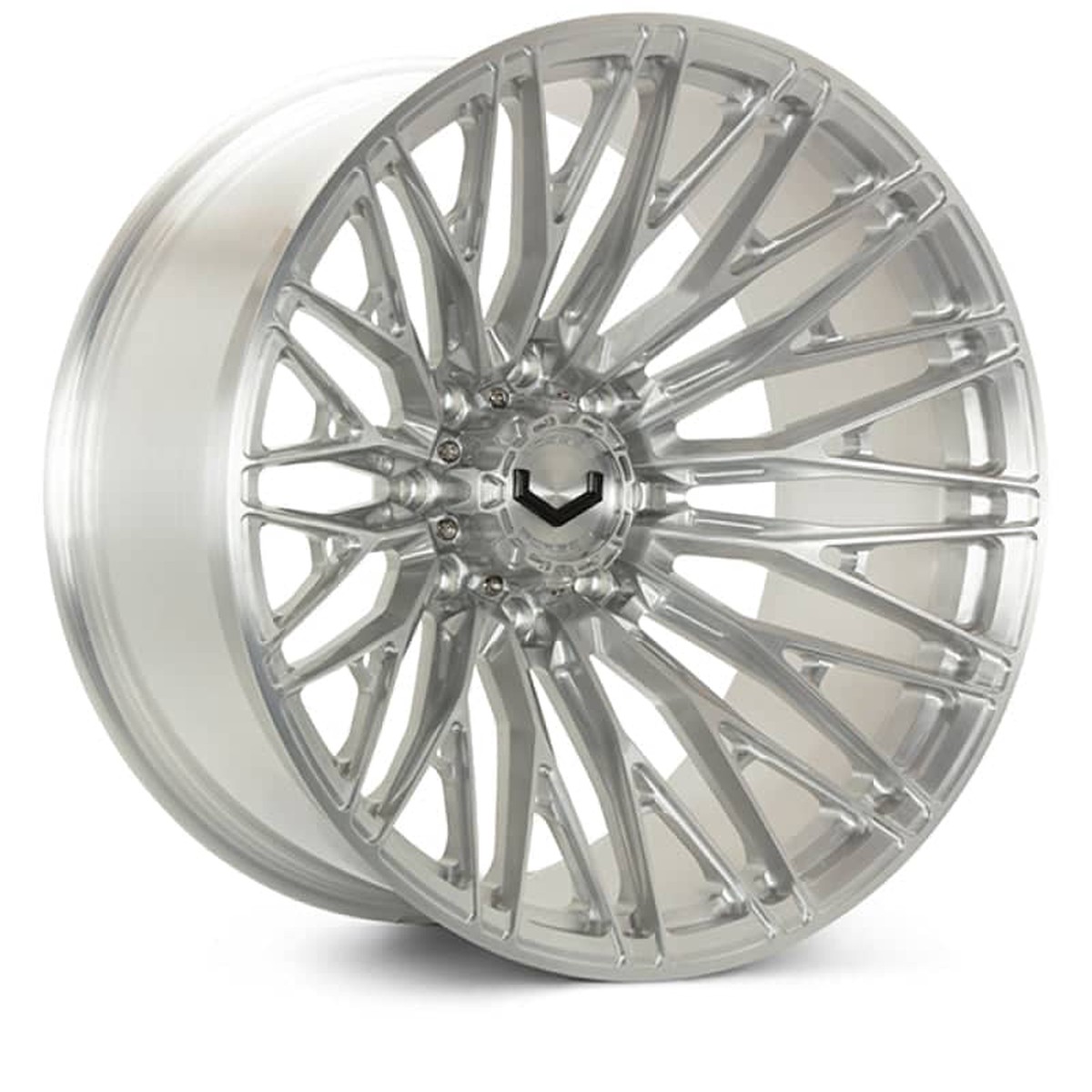 Vossen Vfx-04 20 6 7 – Et18 – Super Deep – 781 – Brushed Gloss Clear Wheel
