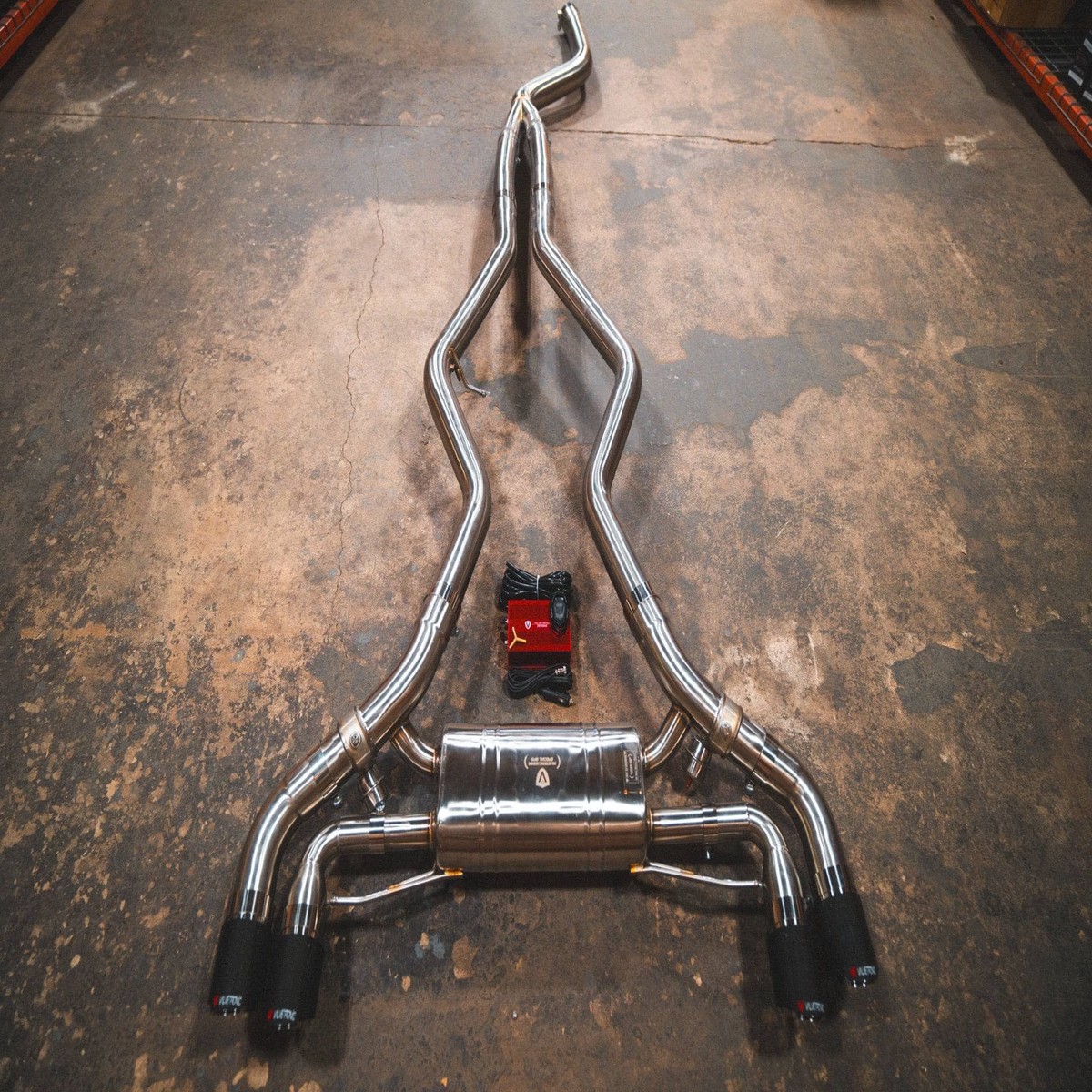 Bmw M240I G42 Valved Sport Exhaust System BrushedT304StainlessSteelBrushedSteel