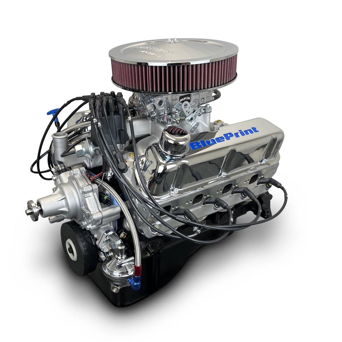 Ford Small Block Compatible 347 CI Engine - 415 Horsepower - Deluxe Dressed - Carbureted