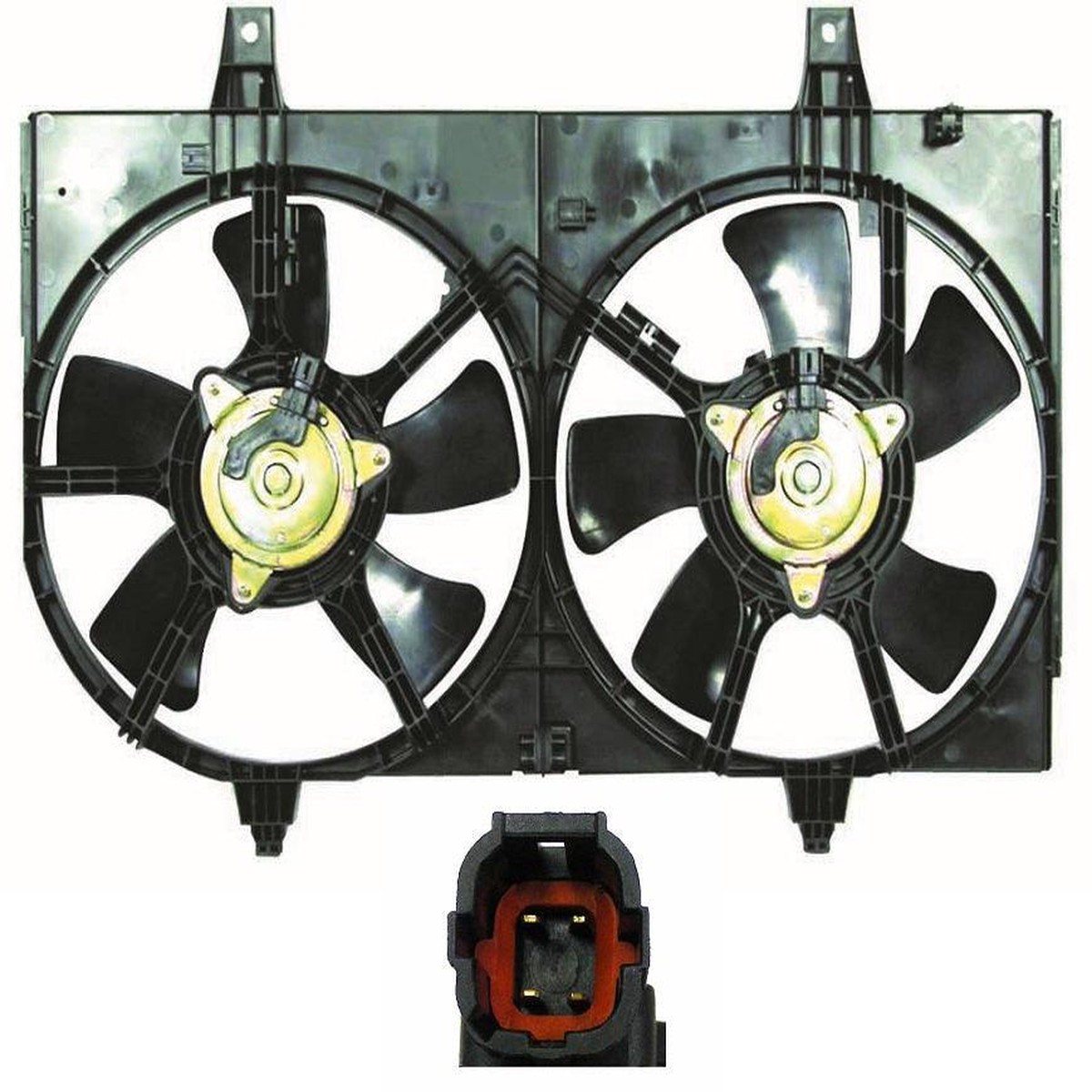 Cooling Fan Assembly Nissan Maxima 2002-2003 Ni3115122
