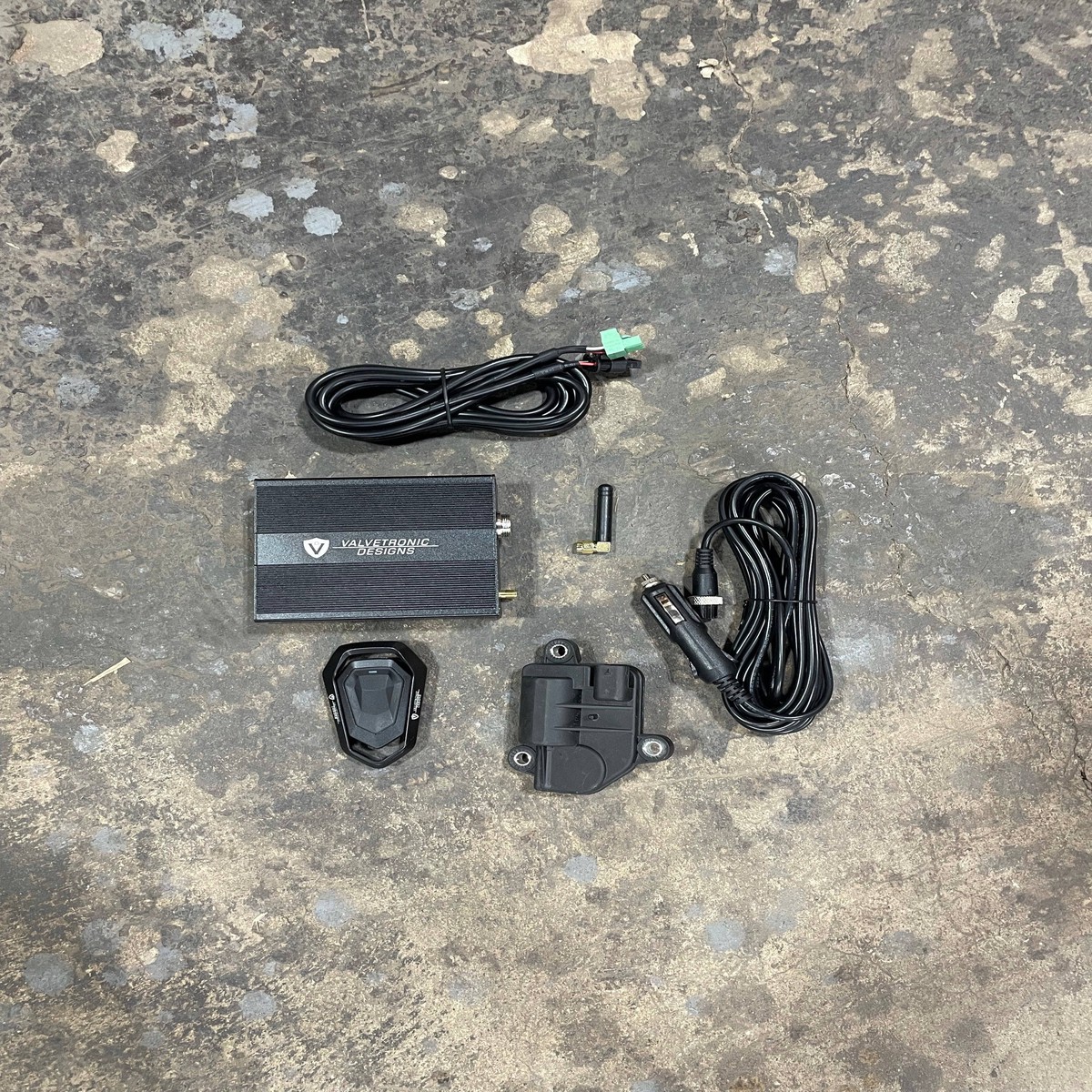 Electronic Exhaust Valve Control Kit 1ValveActuator1ValveToControllerWire
