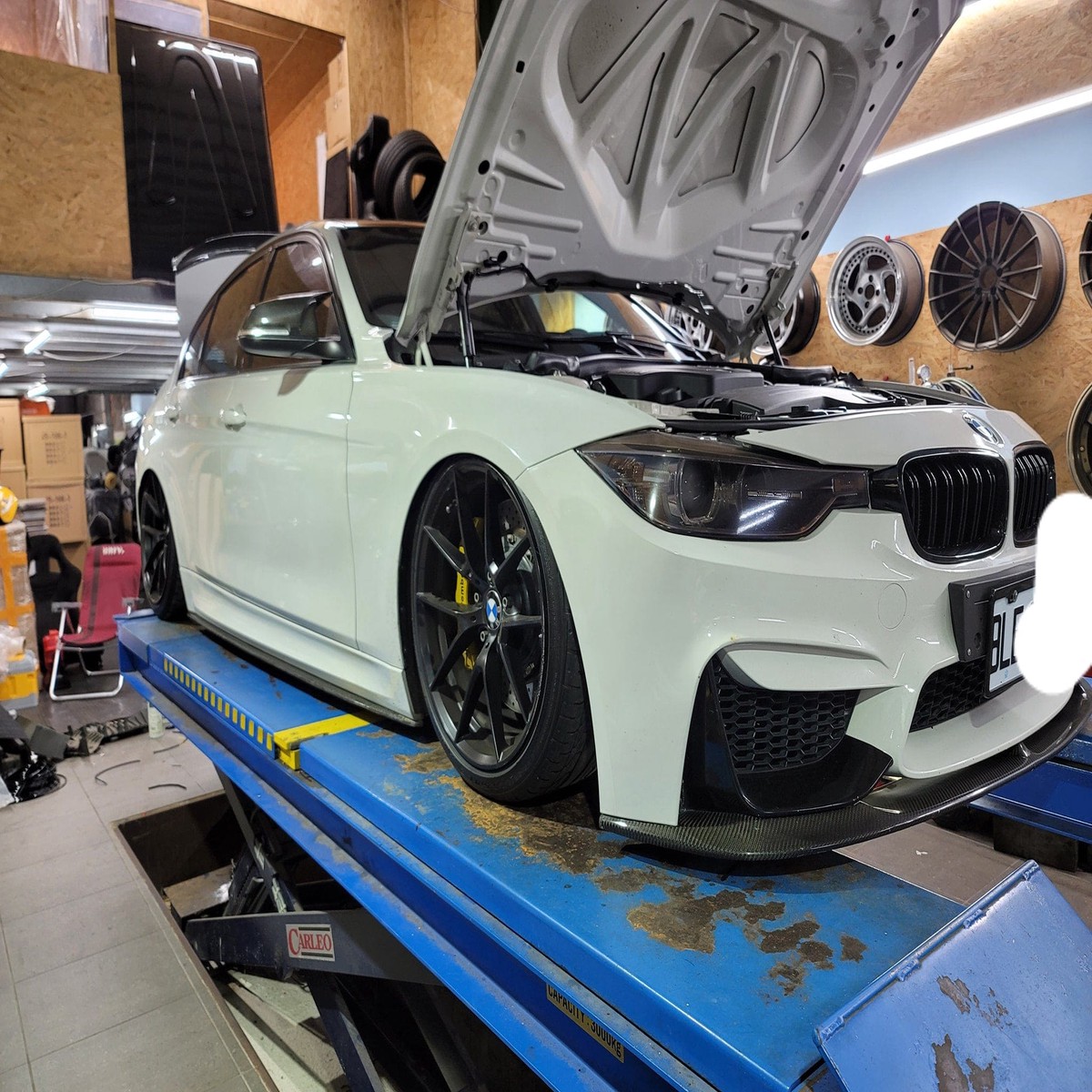 Agt Shock 2012-2019 F30F31 3 Series Mk6 Rwd Front Rear Inverted Fork-Front Spring Rate 6K180 Rear Spring Rate 8K230