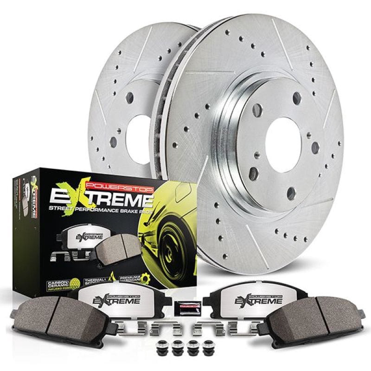 Power Stop 08-10 Bmw 128I Front Z26 Street Brake Kit