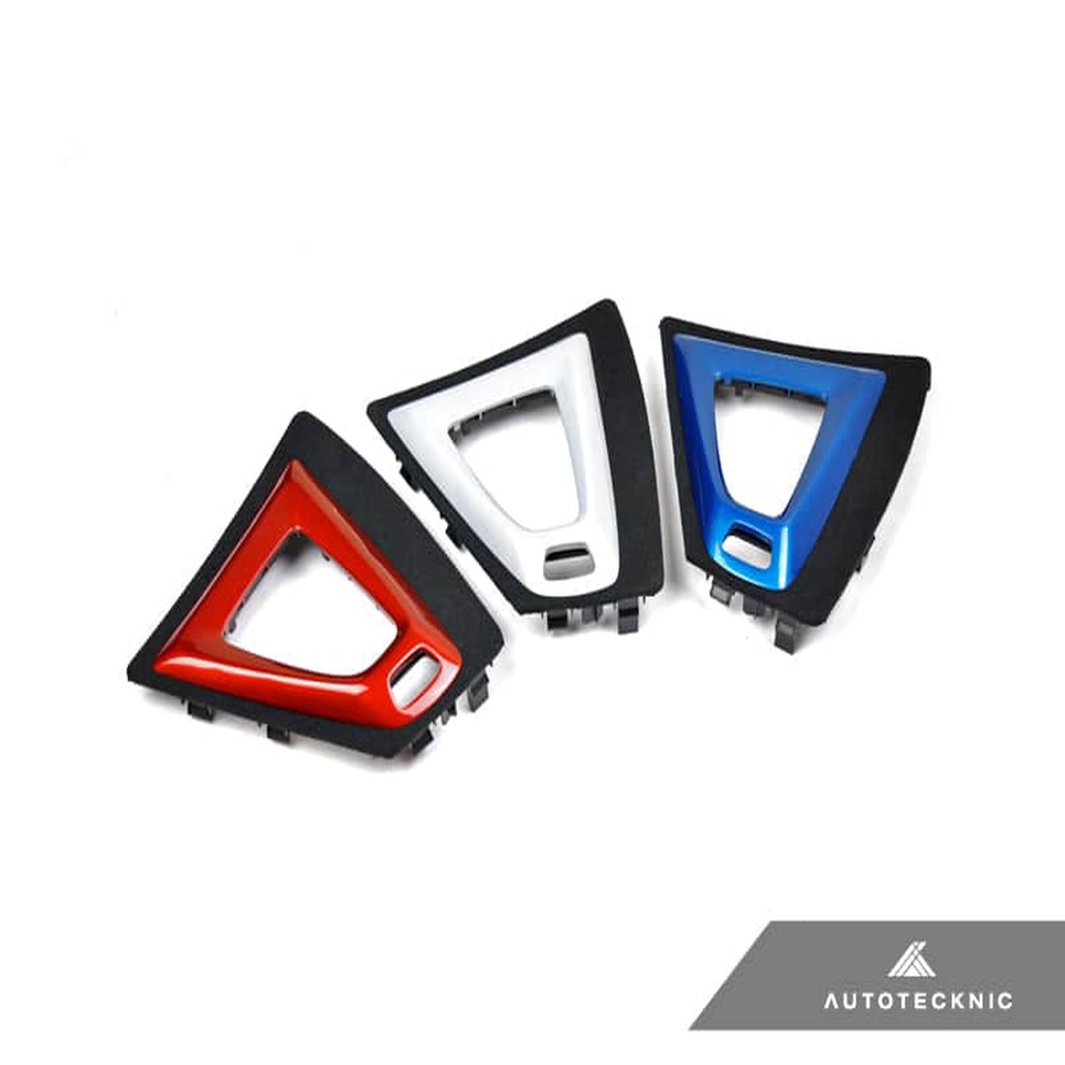 Autotecknic Painted Alcantara Shift Console Trim - F87 M2 Competition M2 Cs HockenheimSilverMetallicF87M2Competition