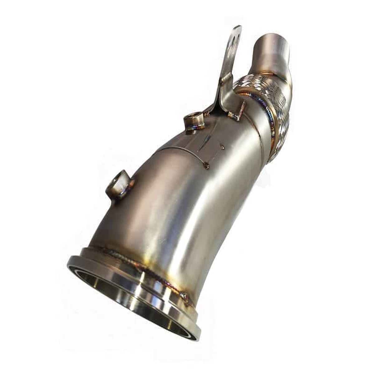 Competition Series 45 Catless Downpipe For The B58 (6 Cylinder) Engine BrushFinish