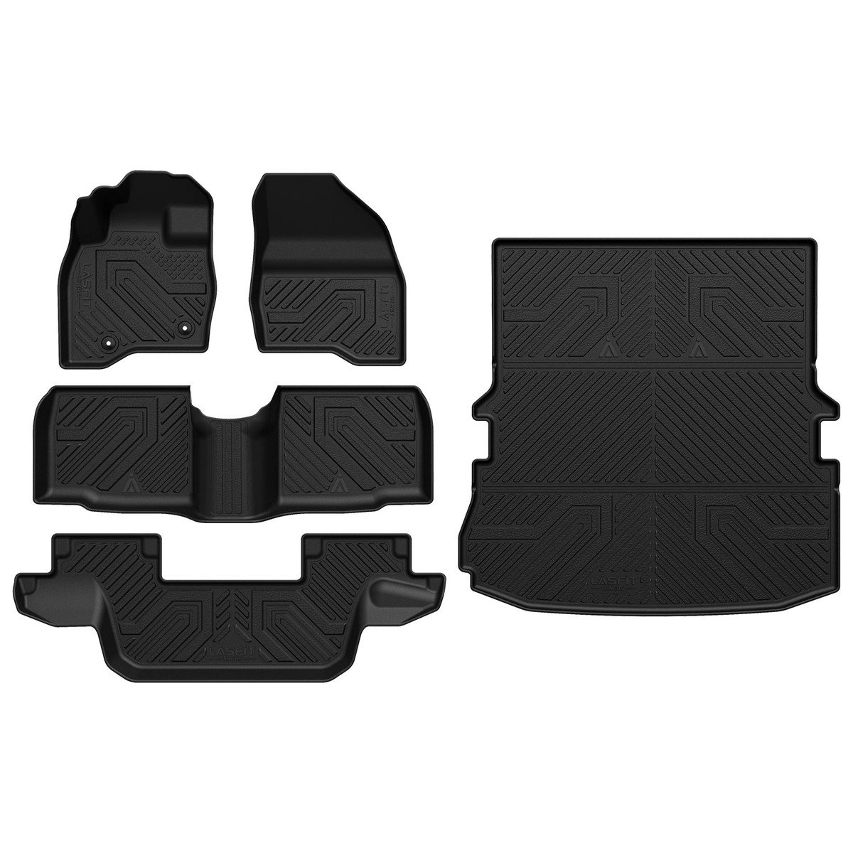 Fit For 2017-2019 Ford Explorer Floor Mats Or Cargo Seatback Mats 7Seats1St2Nd3RdRowCargoSeatback