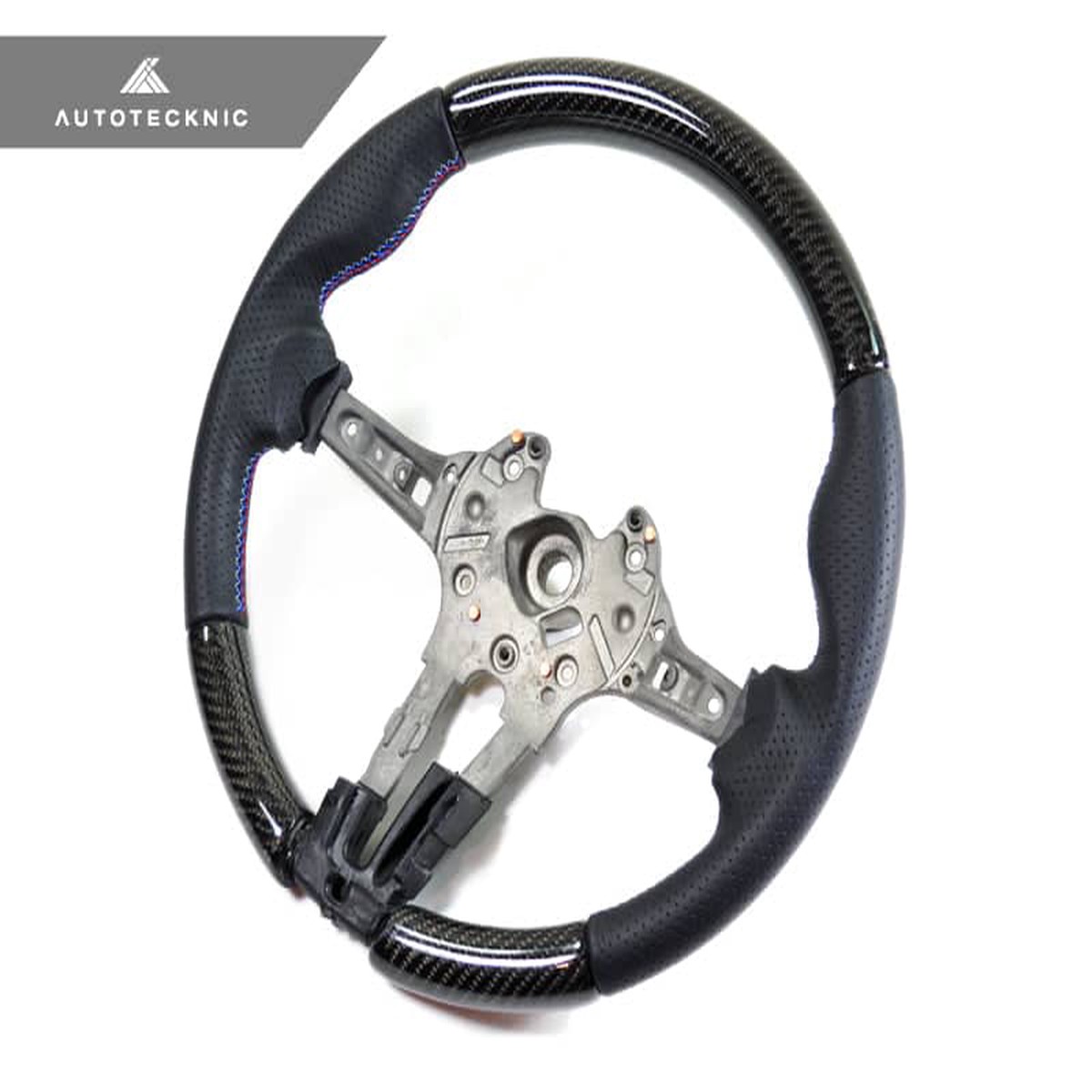 Autotecknic Replacement Carbon Steering Wheel - F87 M2 F80 M3 F82 F83 M4 F87M2M2Competition3KTwillWeaveCarbonAlc