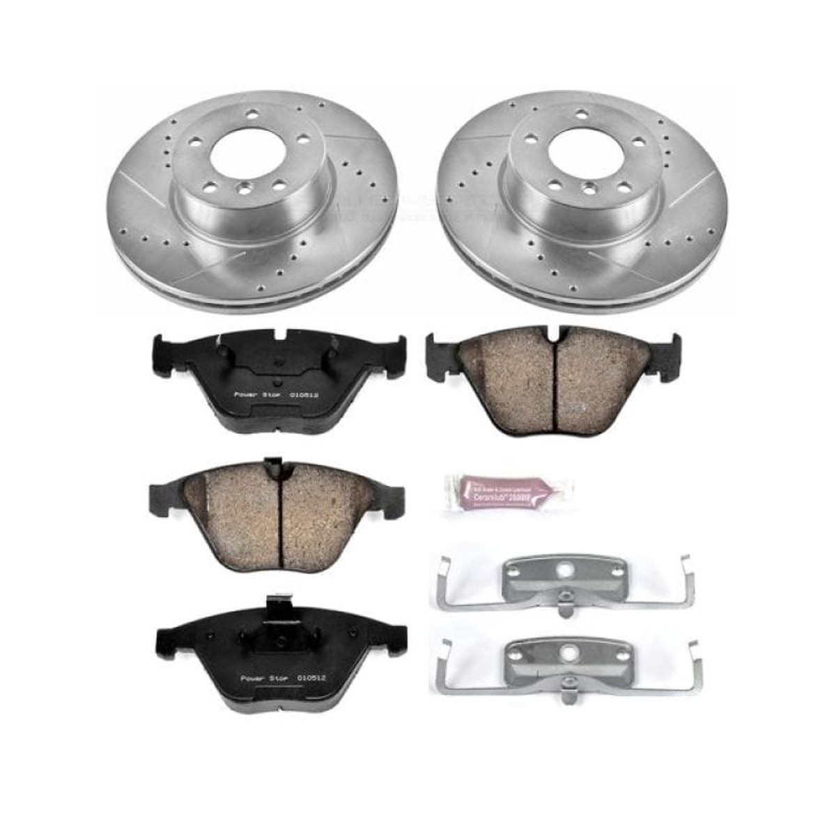 Power Stop 09-10 Bmw 328I Xdrive Front Z23 Evolution Sport Brake Kit