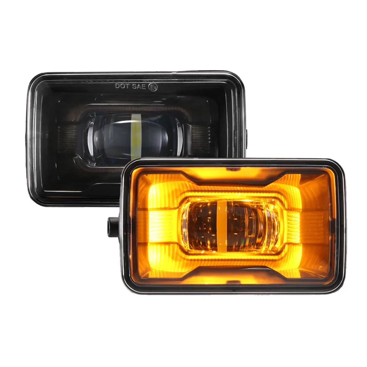 (2PcsSet) 48W Led Fog Lights With Drl Turn Signal For Ford F150 2015-2020