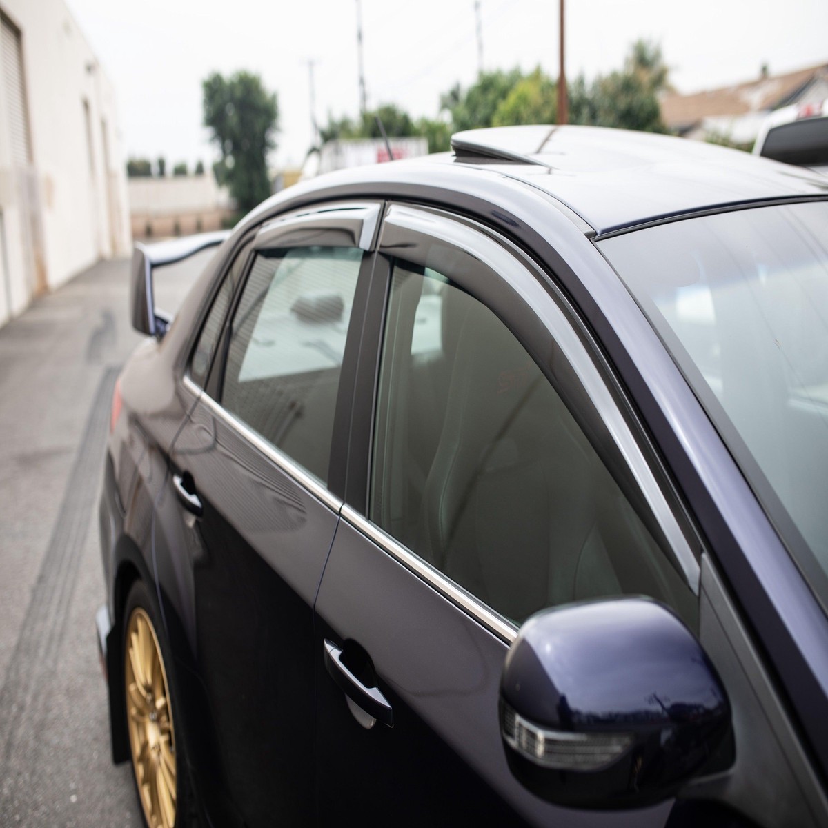 2008-2014 Subaru WrxSti Window Visors ( Hatch Sedan)