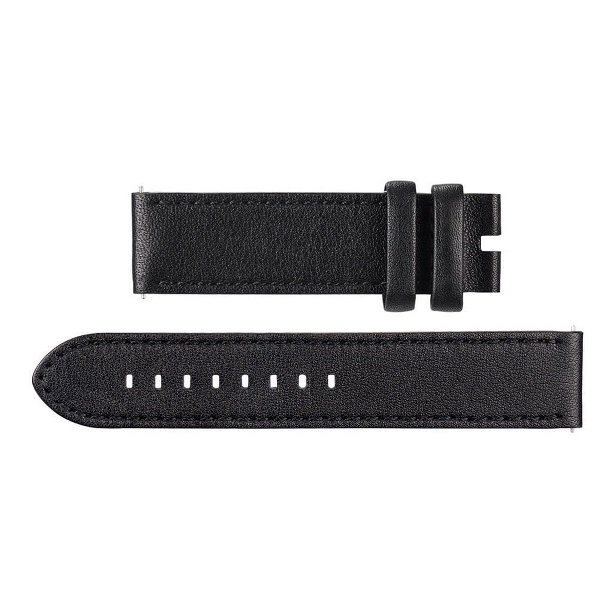 Apollo Series Black Leather Strap