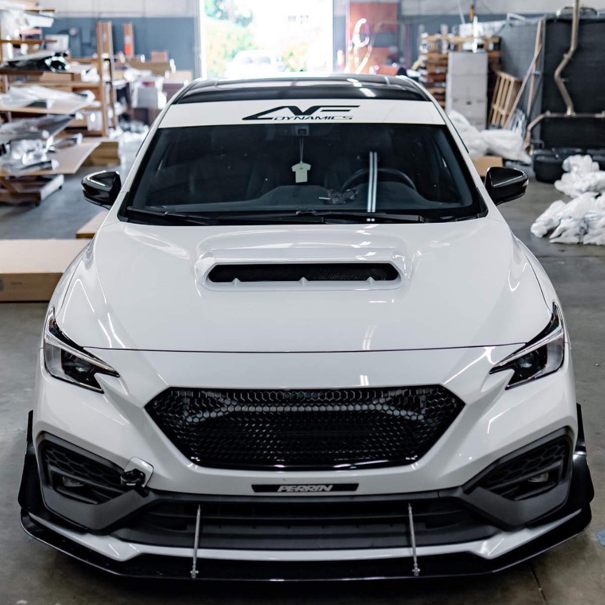 Afd Reverse Cut Banner White