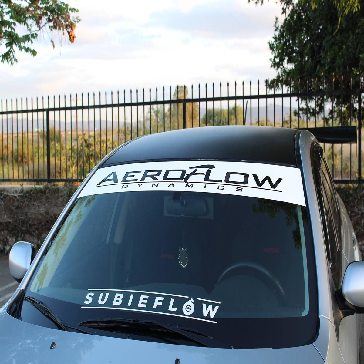 Aeroflowdynamics Reverse Cut Banners White