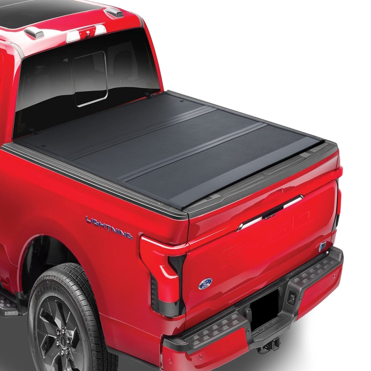 Armordillo 2022-2023 Ford Lightning Ev Coverex Tfx Series Folding Truck Bed Tonneau Cover (57 Ft Bed)
