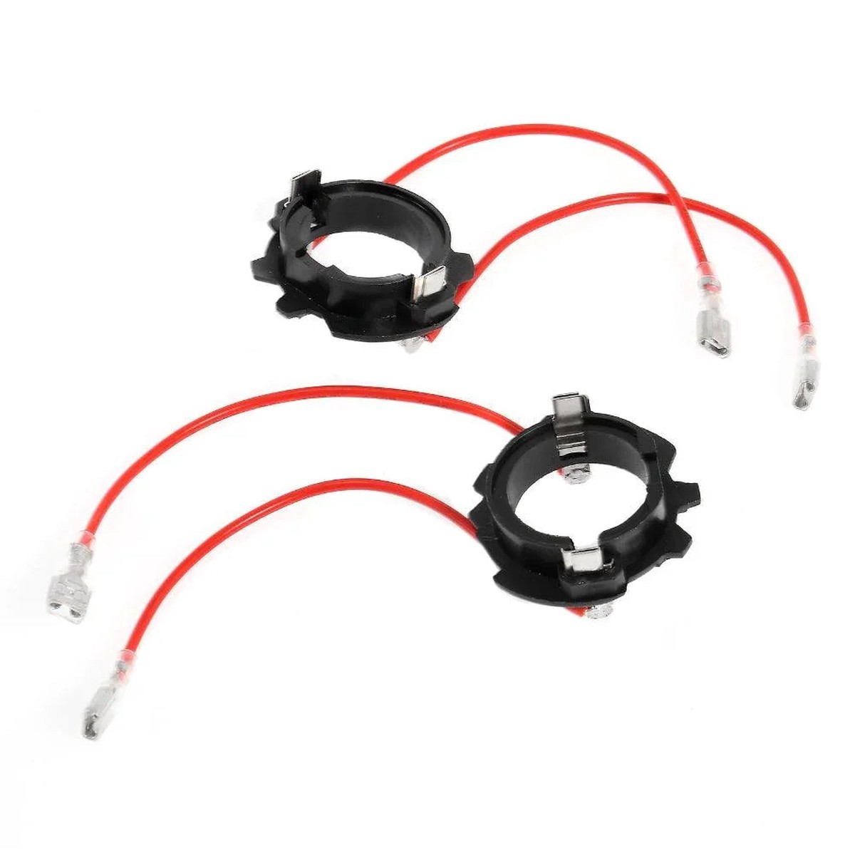 (2PcsSet) Kp-119A H7 Led Light Bulbs Base Holders Fit For Golf 5 Jetta