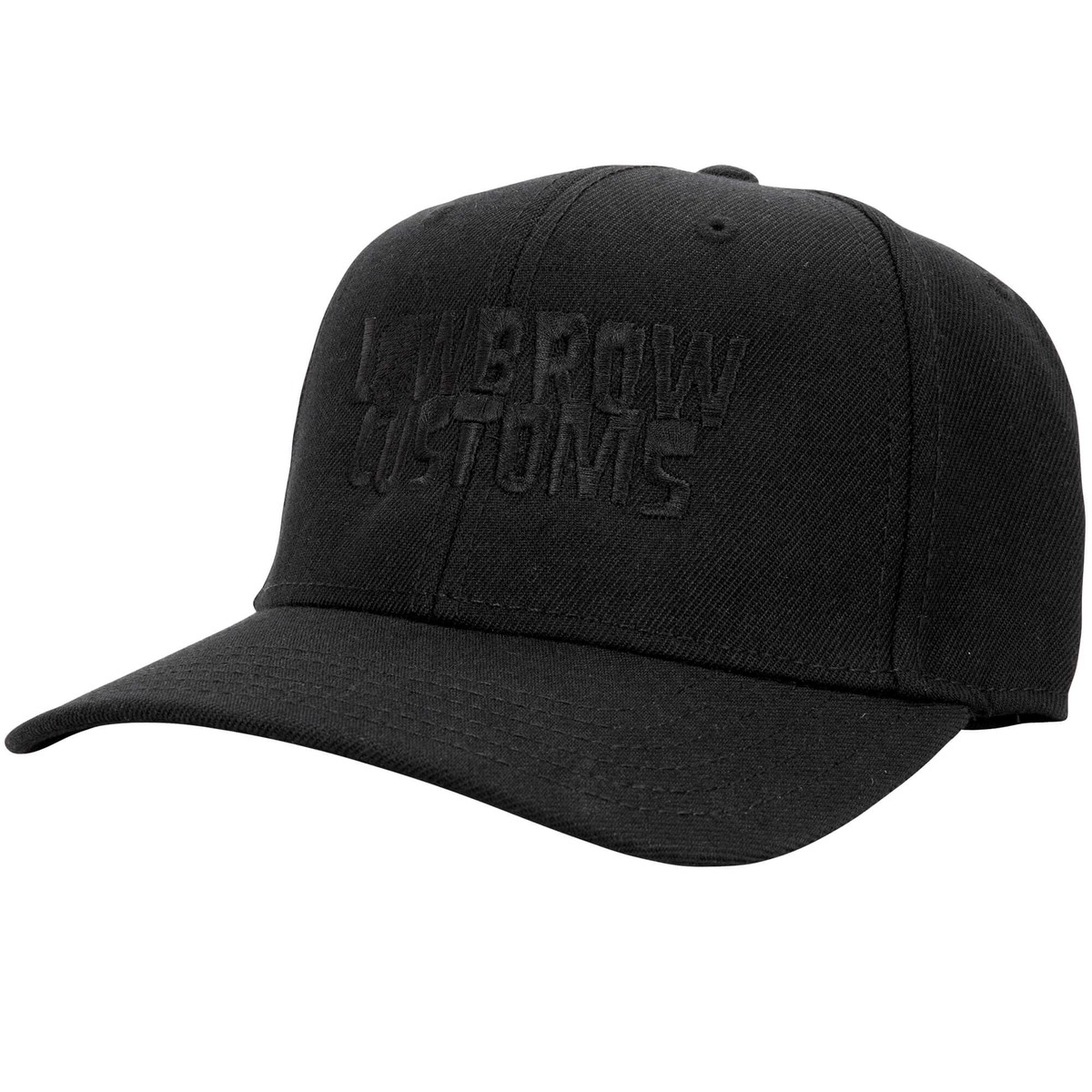 Blackout Embroidered Snapback Hat