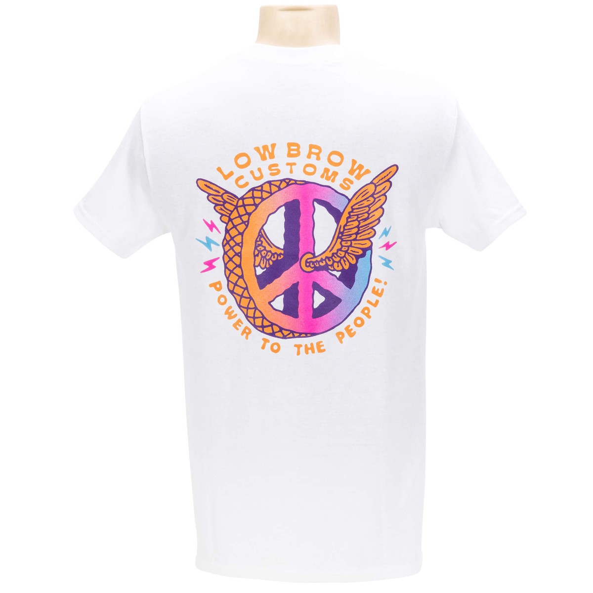 Power To The People Pocket T-Shirt - White