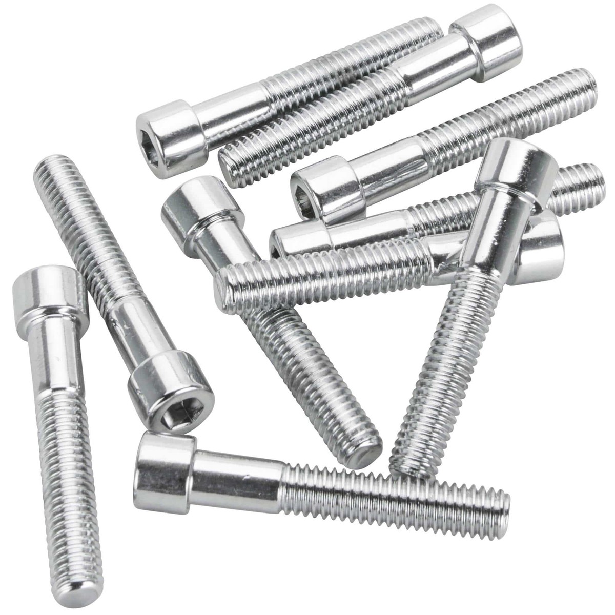 PSHC-205 14-24 x 1-716 length Polished Chrome Socket Head Allen Bolt - 10 Pack