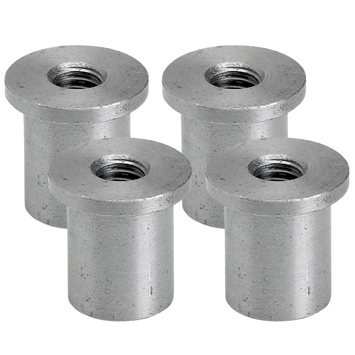 Tophat Blind Threaded Steel Bungs 38-16 thread - 4 pack