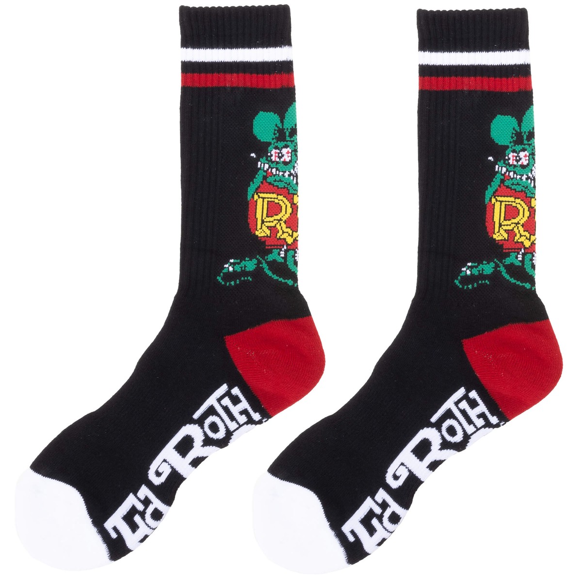 Rat Fink Standing Socks - Black