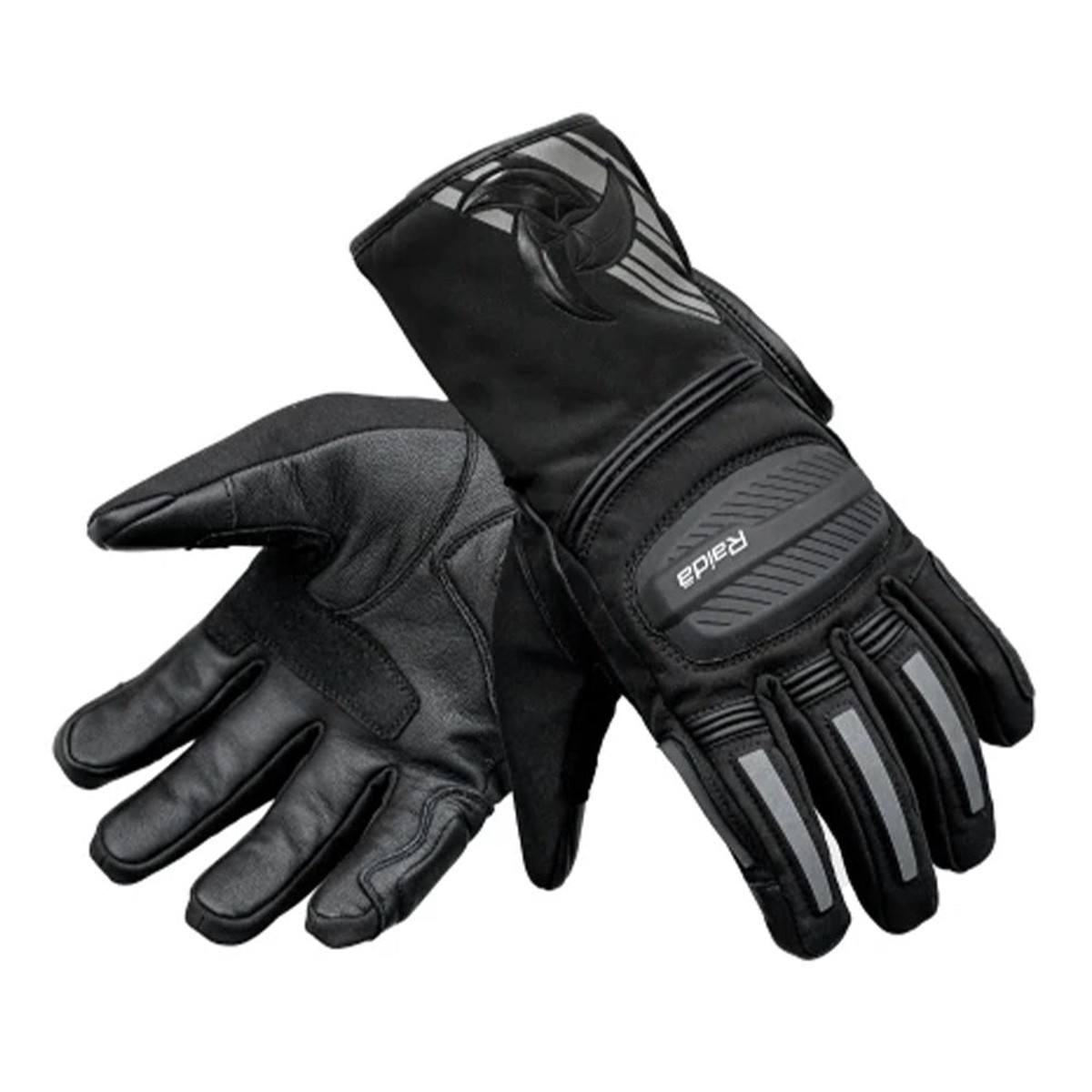Alps - Waterproof Motorcycle Riding Gloves (Black)