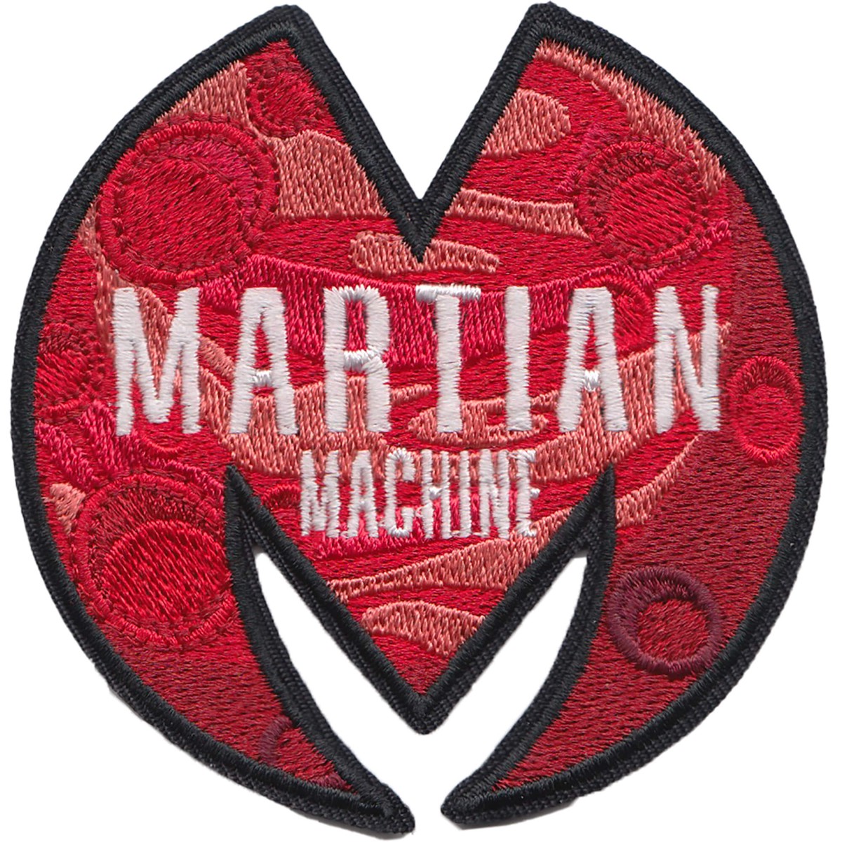 Martian Round Embroidered Patch